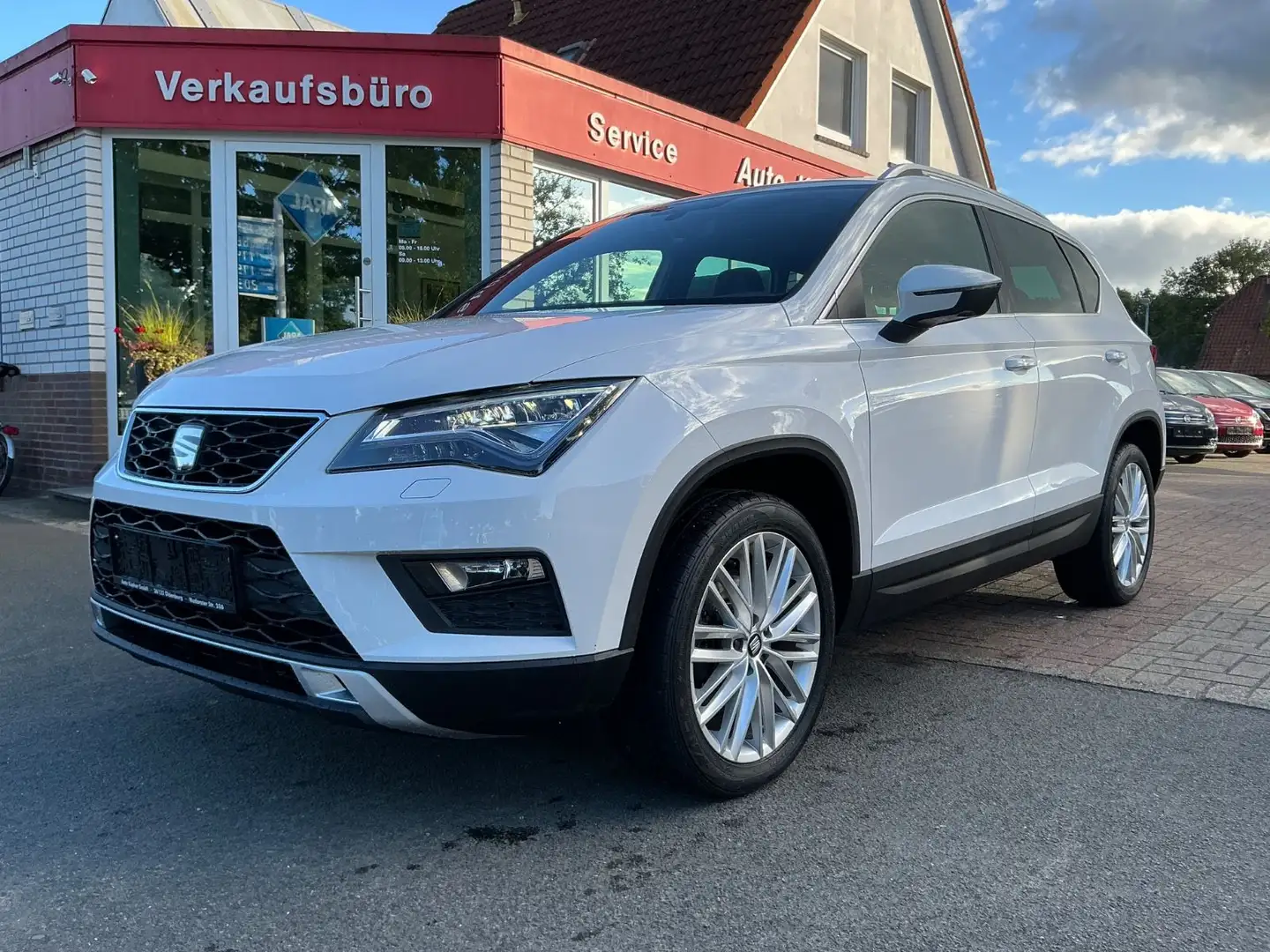 SEAT Ateca Xcellence 1.4 TSI SHZ BT NAVI PANO Kamera Blanc - 1
