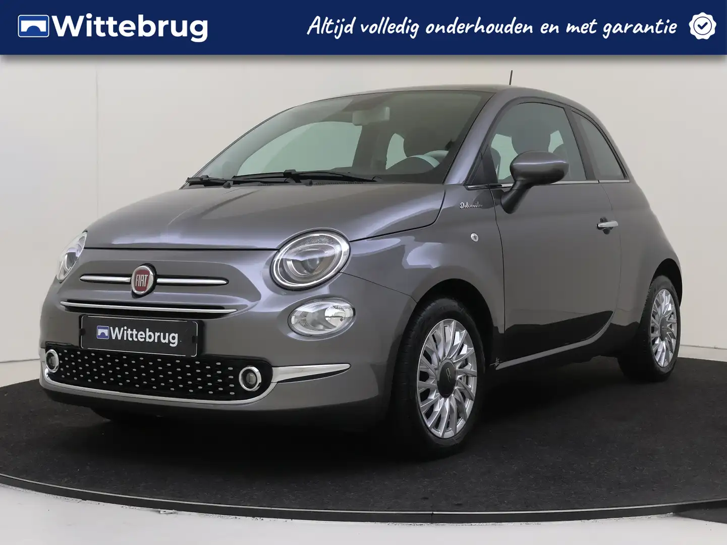 Fiat 500 1.0 Hybrid Dolcevita | Panoramadak | Navigatie | P Grau - 1