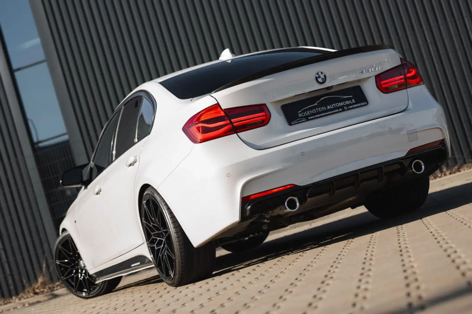 BMW 340 i MPerformance/Shadow/HUD/LED/H&K/R20 Blanc - 1