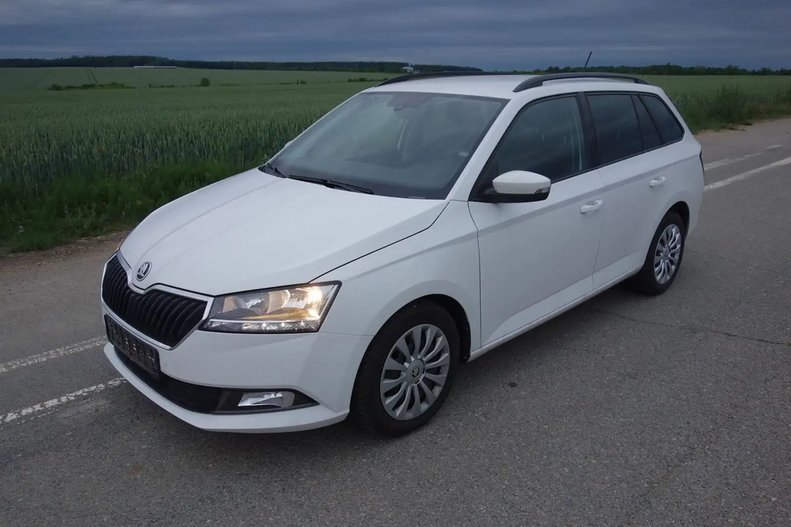 Skoda Fabia Combi Ambition 1,0 TSI Carplay-Sitzhzg.-PDC Weiß - 1