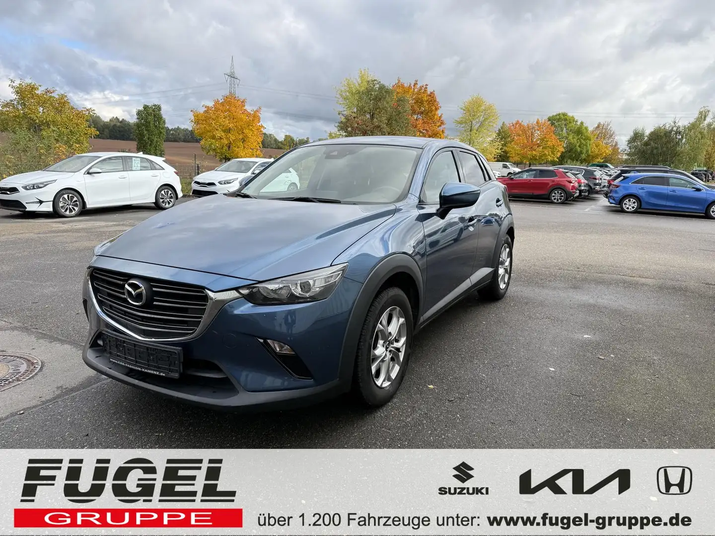 Mazda CX-3 2.0 AHK|SHZ|Navi|Klimaaut. Bleu - 1