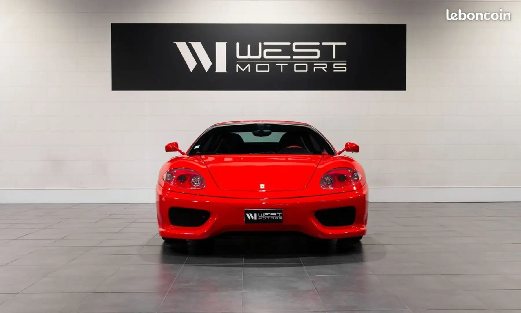 Ferrari 360 V8 3.6 400 IMMAT France Sièges Racing Carbone Arceau Cuir Jantes Challenge Rouge - 2