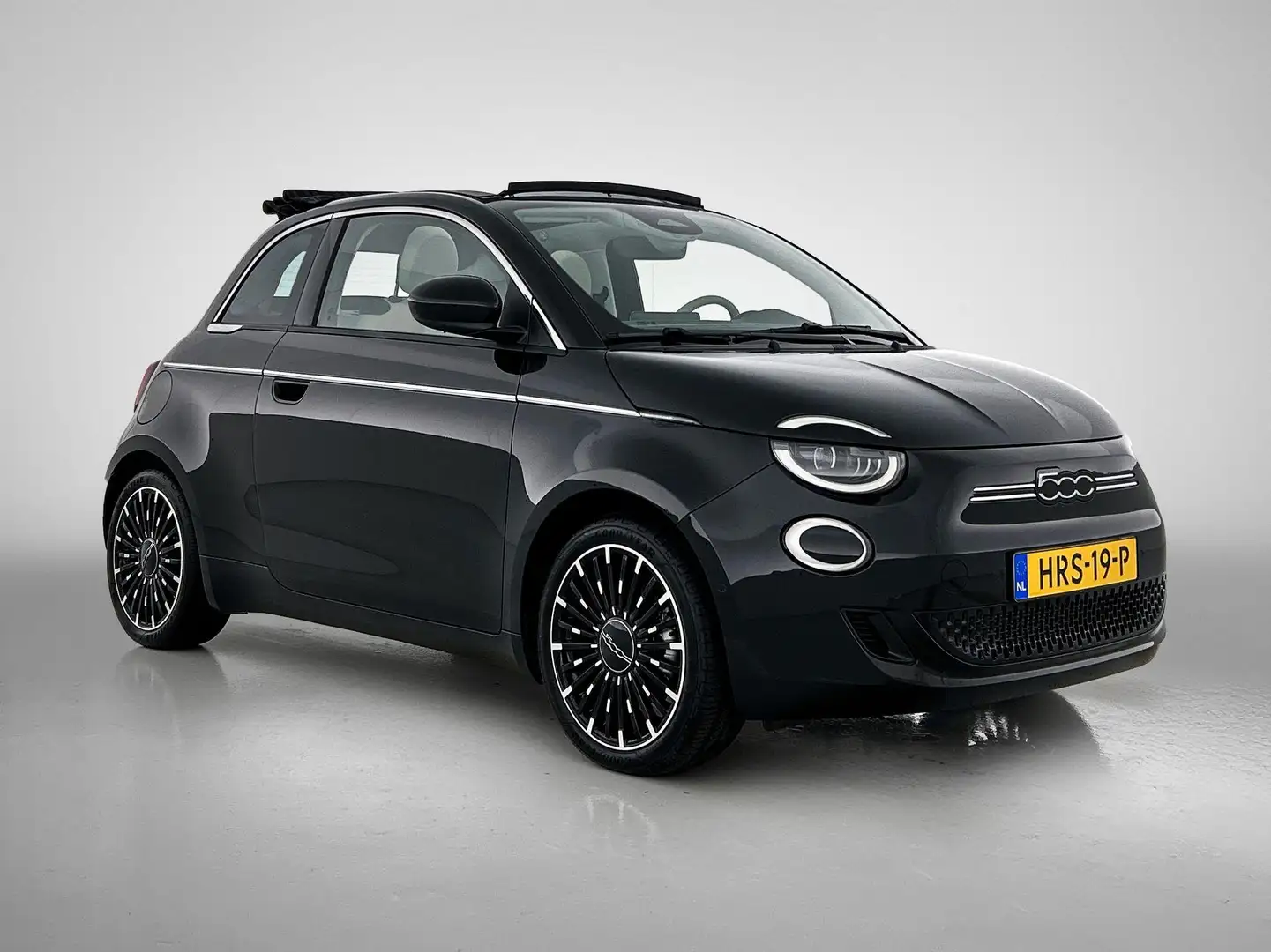 Fiat 500C La Prima 42 kWh 118pk Automaat | Soft Top | Naviga Zwart - 2