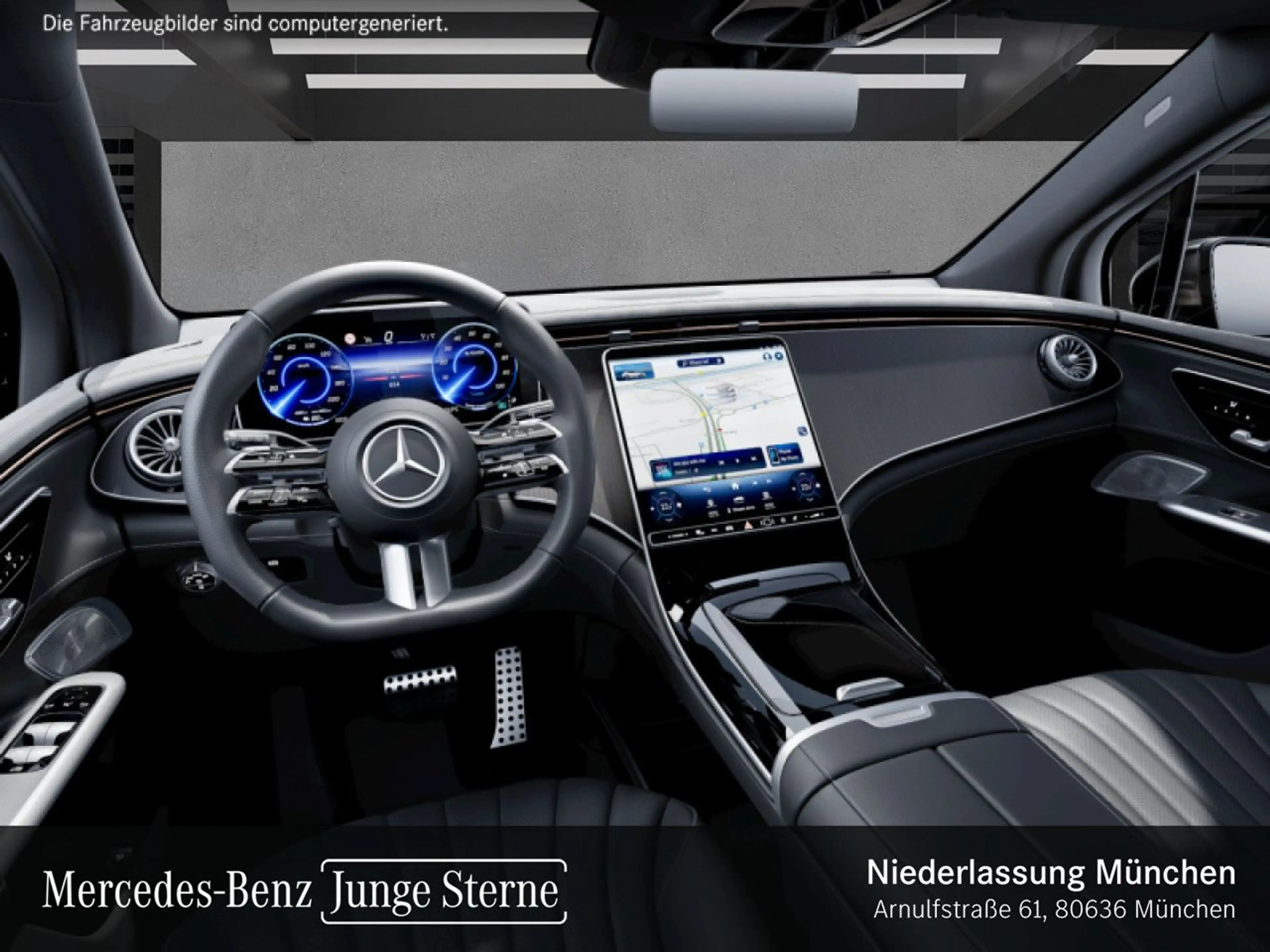 Mercedes-Benz EQE SUV EQE 300 AMG+PANO+AHK+LED+BURMESTER+KAMERA+TOTW — photo 10