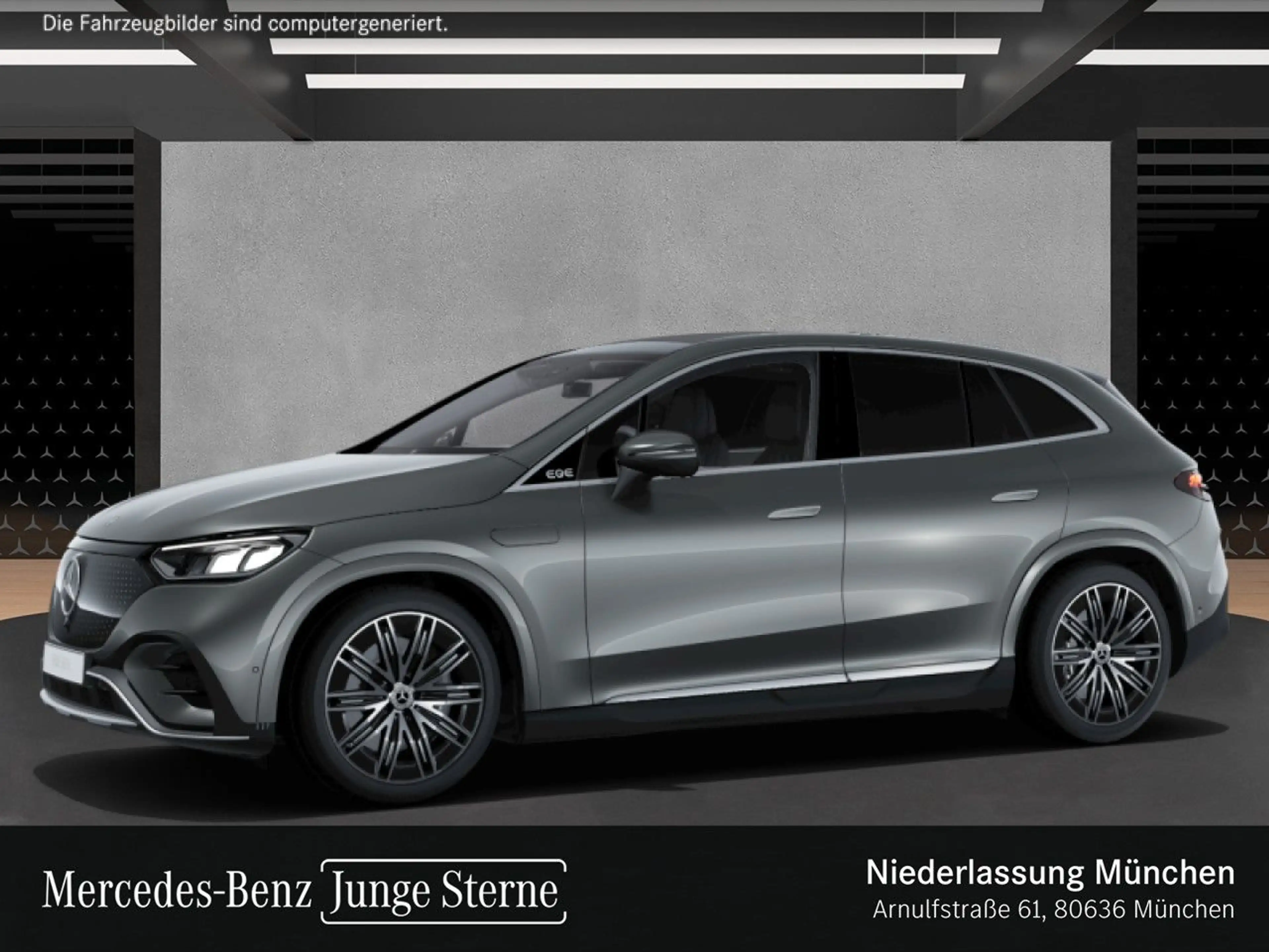 Mercedes-Benz EQE SUV EQE 300 AMG+PANO+AHK+LED+BURMESTER+KAMERA+TOTW — photo 3