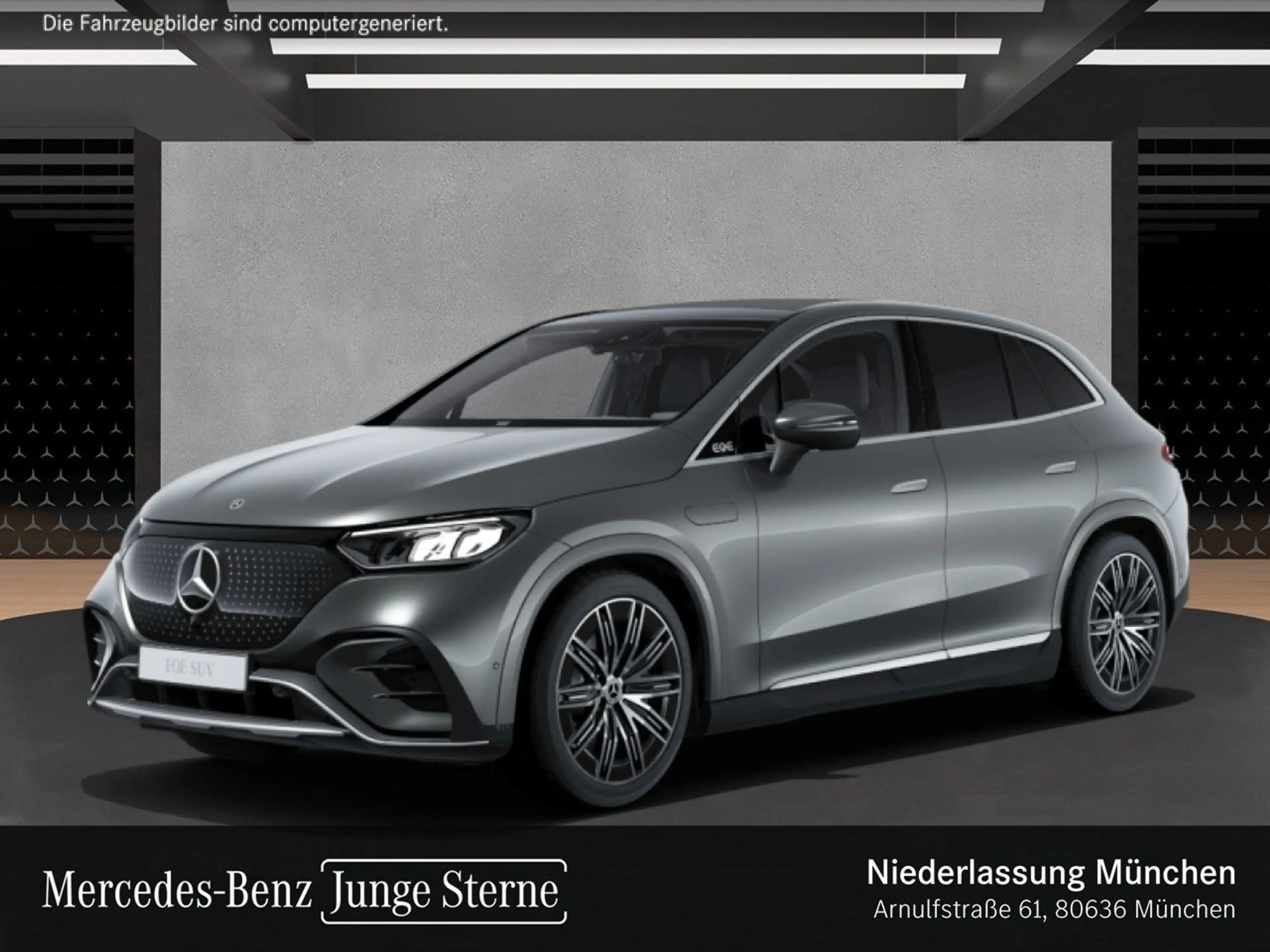 Mercedes-Benz EQE SUV EQE 300 AMG+PANO+AHK+LED+BURMESTER+KAMERA+TOTW — photo 14