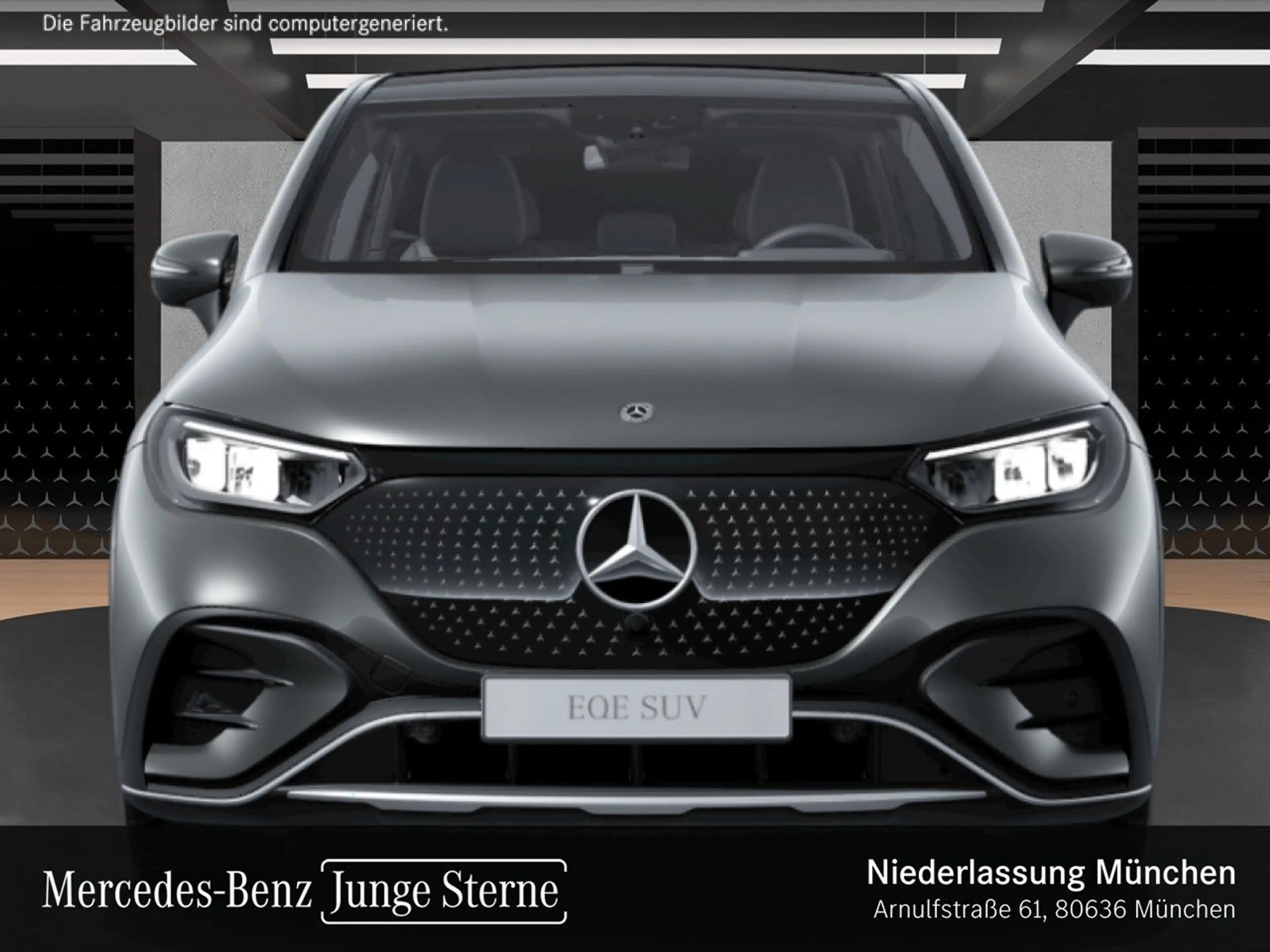Mercedes-Benz EQE SUV EQE 300 AMG+PANO+AHK+LED+BURMESTER+KAMERA+TOTW — photo 8