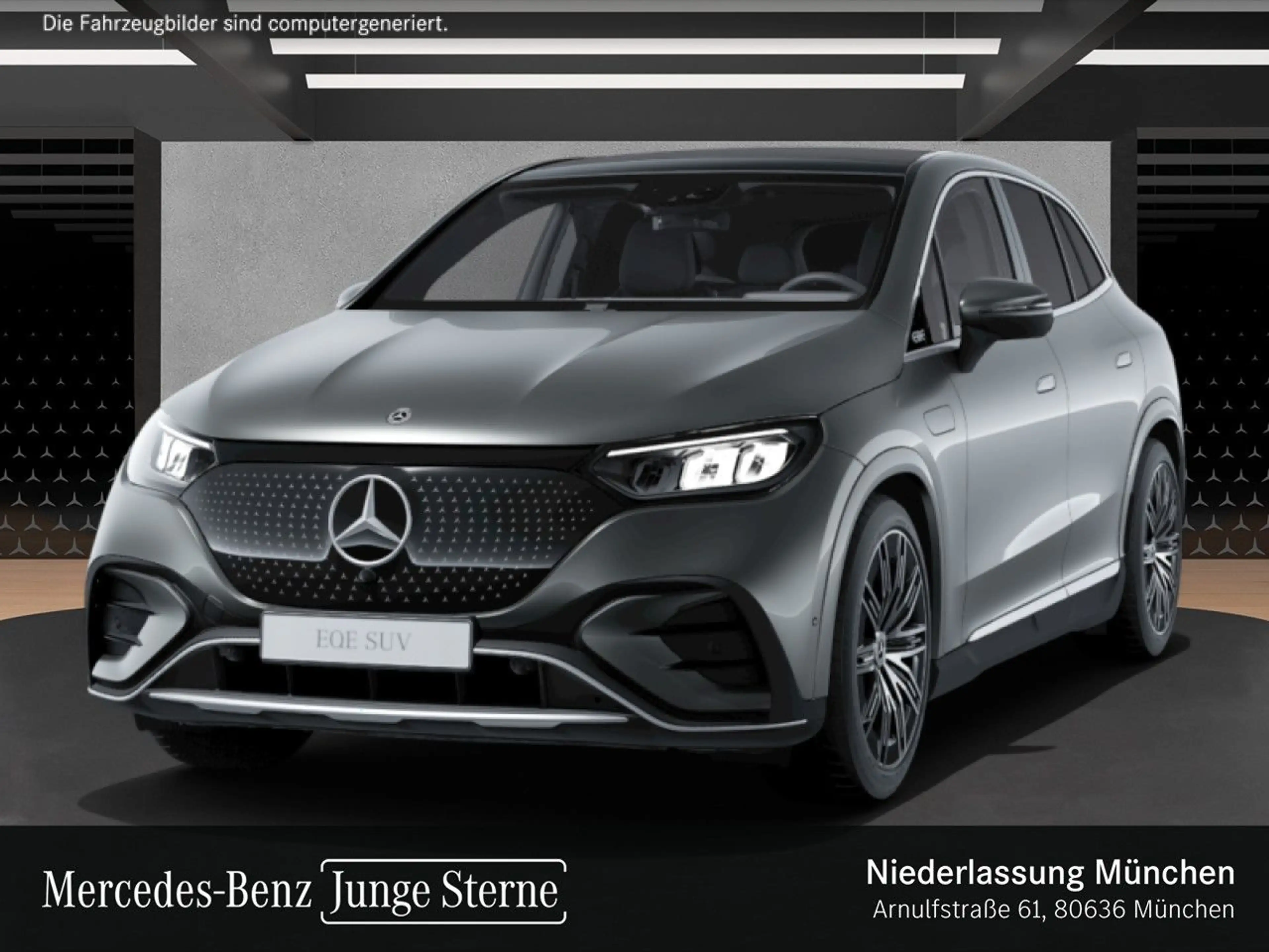 Mercedes-Benz EQE SUV EQE 300 AMG+PANO+AHK+LED+BURMESTER+KAMERA+TOTW — photo 2