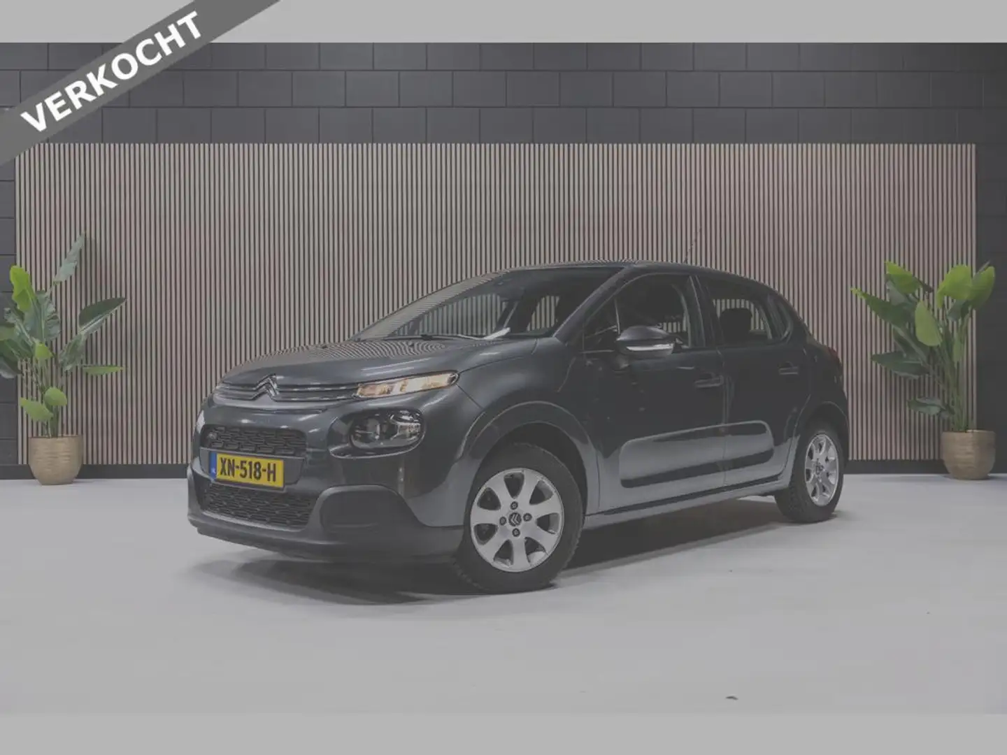 Citroen C3 1.2 PureTech 82pk Feel | Airco | LMV | Cruise | VE Grijs - 1