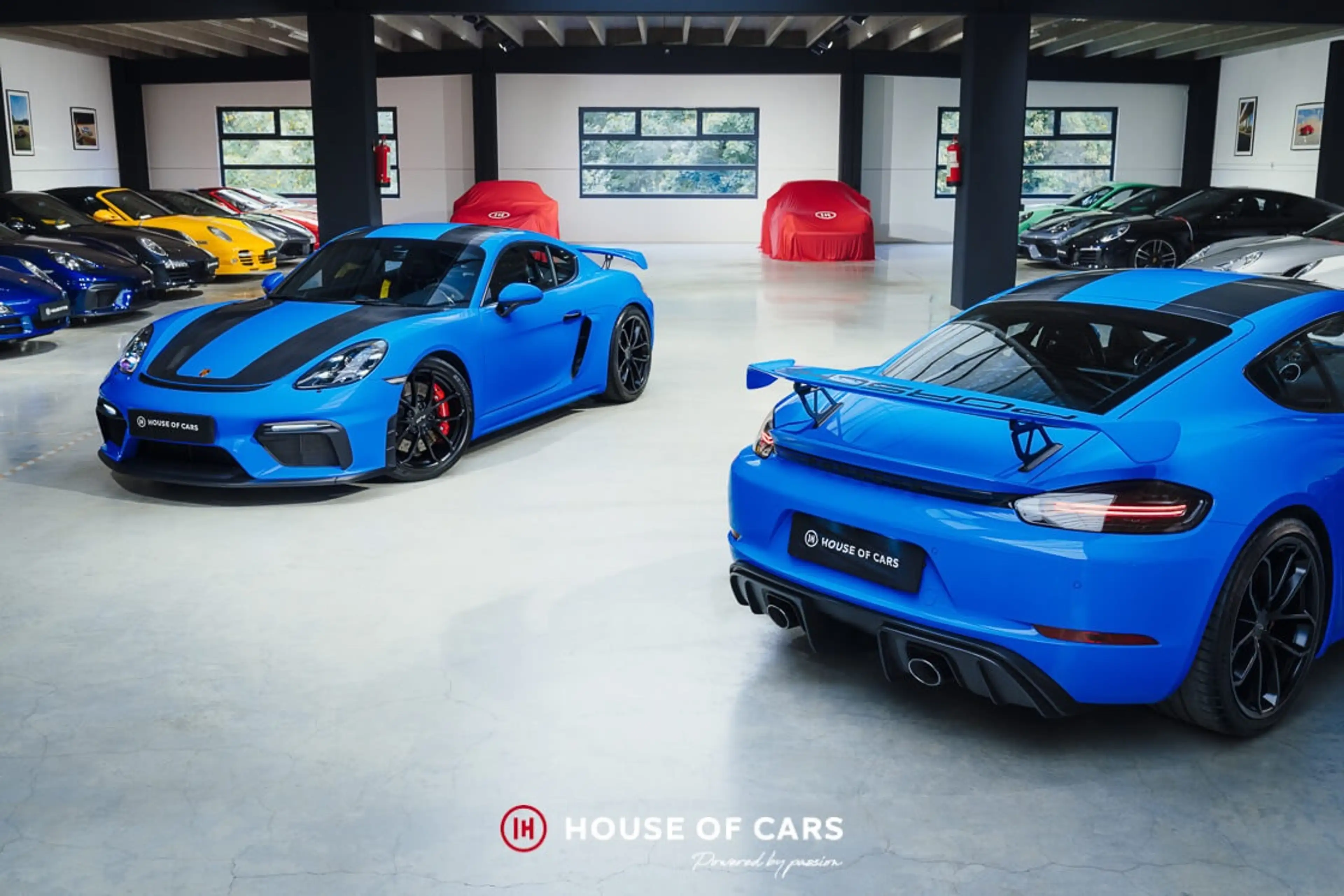 Porsche Cayman 718 GT4 CLUBSPORT PDK BELGIAN CAR - AS NEW