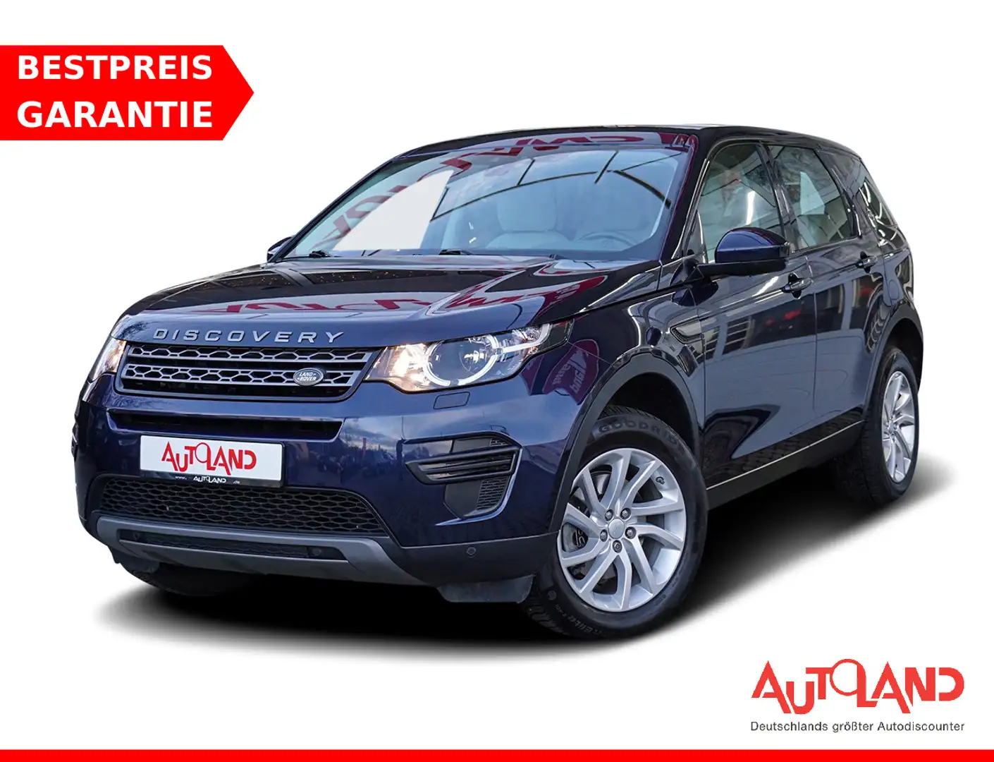 Land Rover Discovery Sport 2.0 AWD Navi AHK Totwinkel PDC Blauw - 1