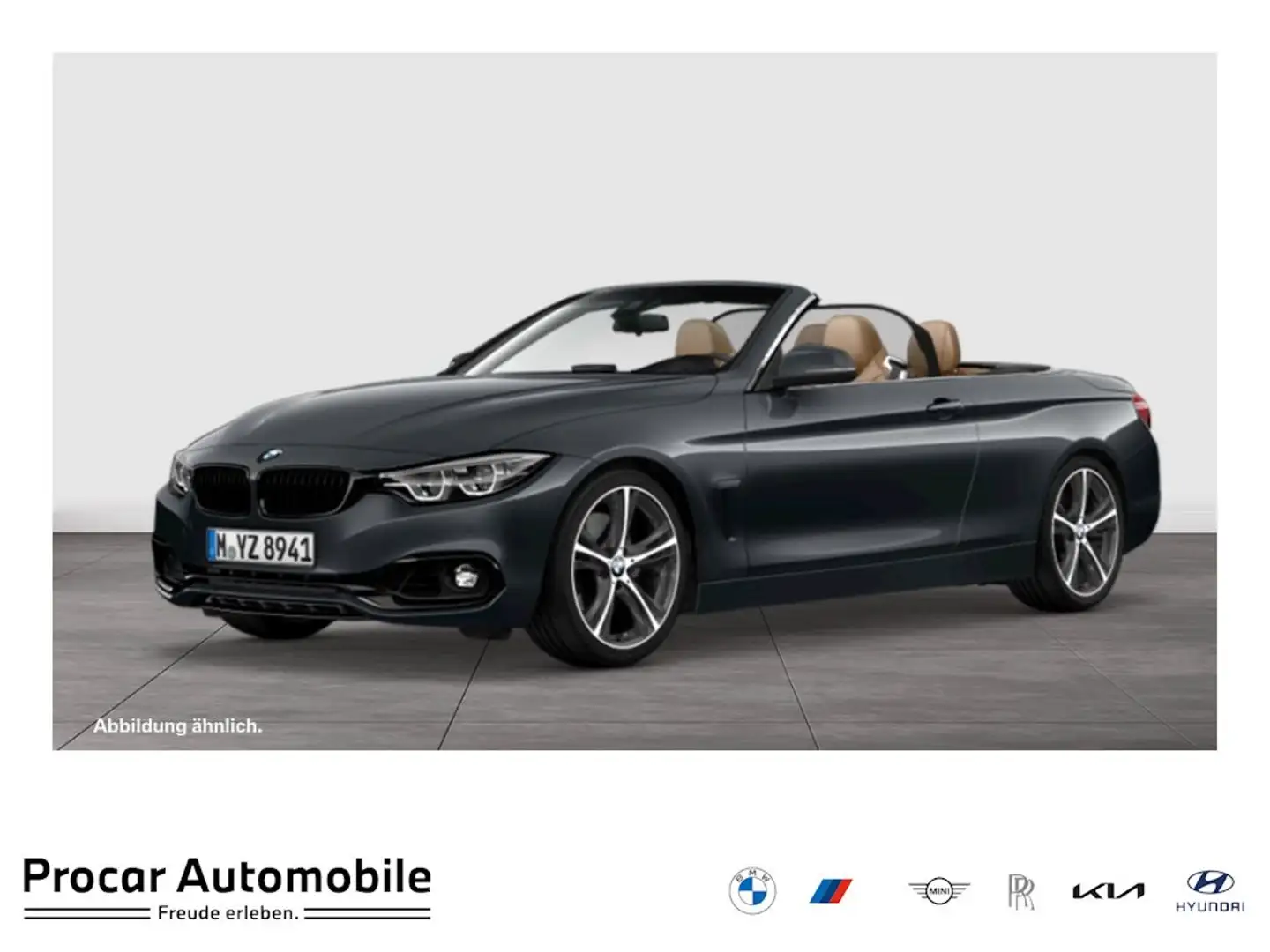 BMW 440 i xDrive SPORT LINE+H/K+HuD+ADAPT.LED+DA+LHZ Grau - 1