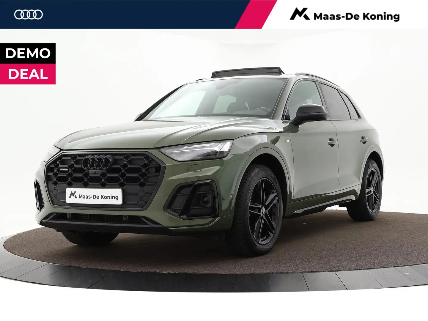 Audi Q5 40 Tfsi 204pk Quattro S-tronic S edition · Luchtve Groen - 1