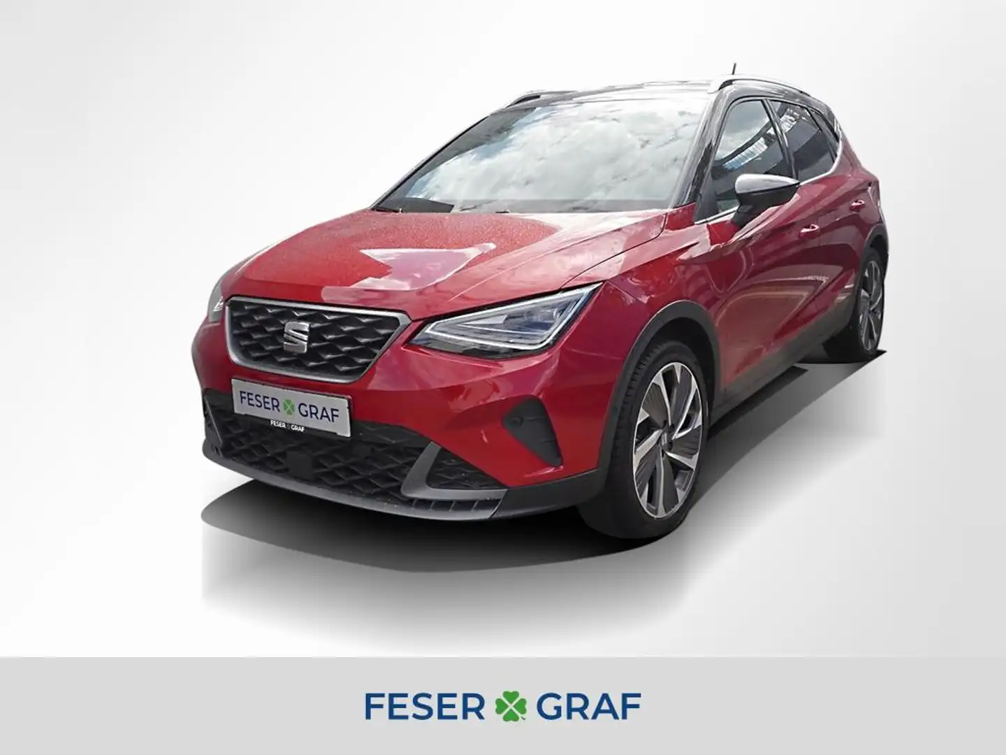 SEAT Arona 1.0 TSI FR DSG ACC LED Navi RüKa Sitzh. Rouge - 1