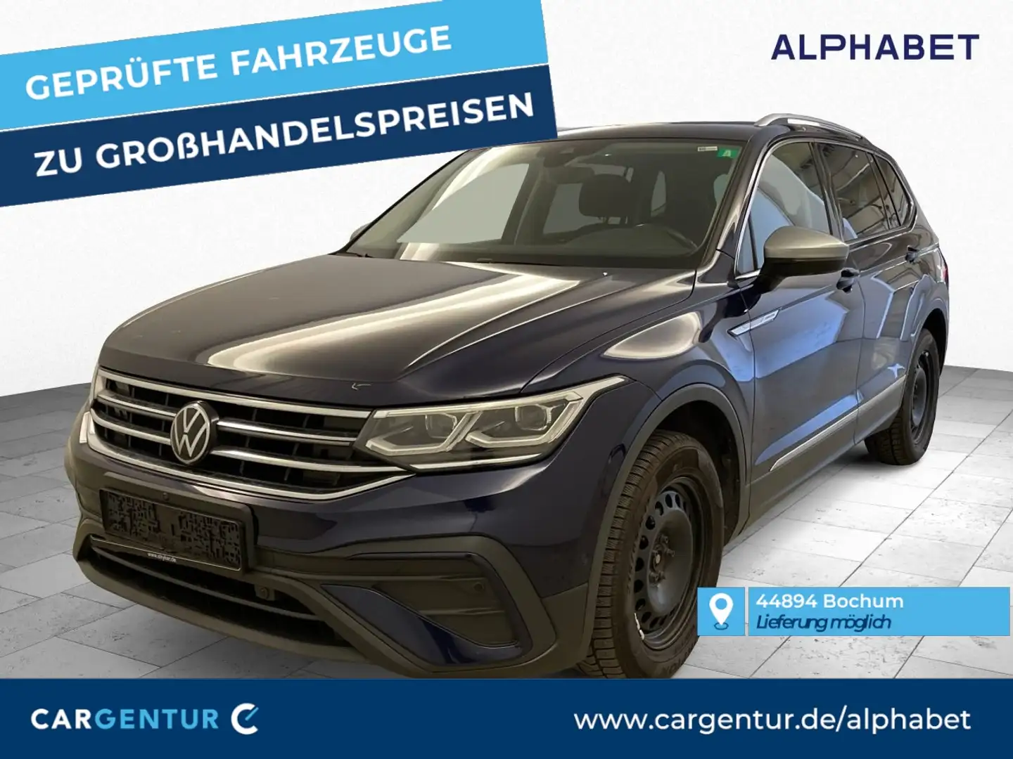 Volkswagen Tiguan Allspace 2.0 TDI Life 360° AHK Pano StHz Bleu - 1