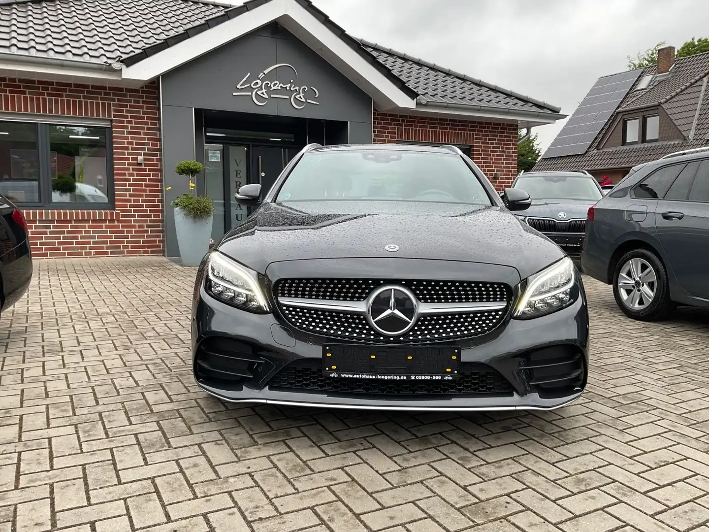 Mercedes-Benz C 220 d T Autom,AMG,Carplay,AHK,LED Grau - 2