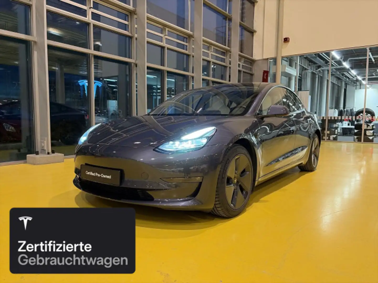 Tesla Model 3 Long Range AWD Silber - 2