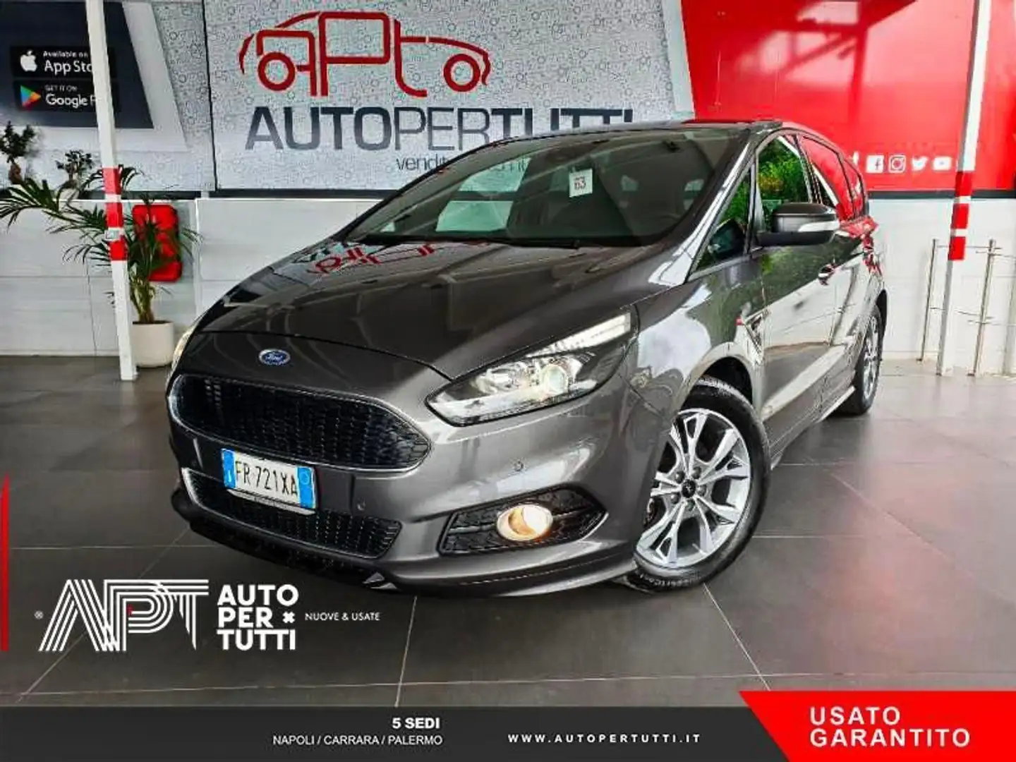 Ford S-Max 2015 Diesel 2.0 ecoblue ST-line Business s&s 190c Grigio - 1