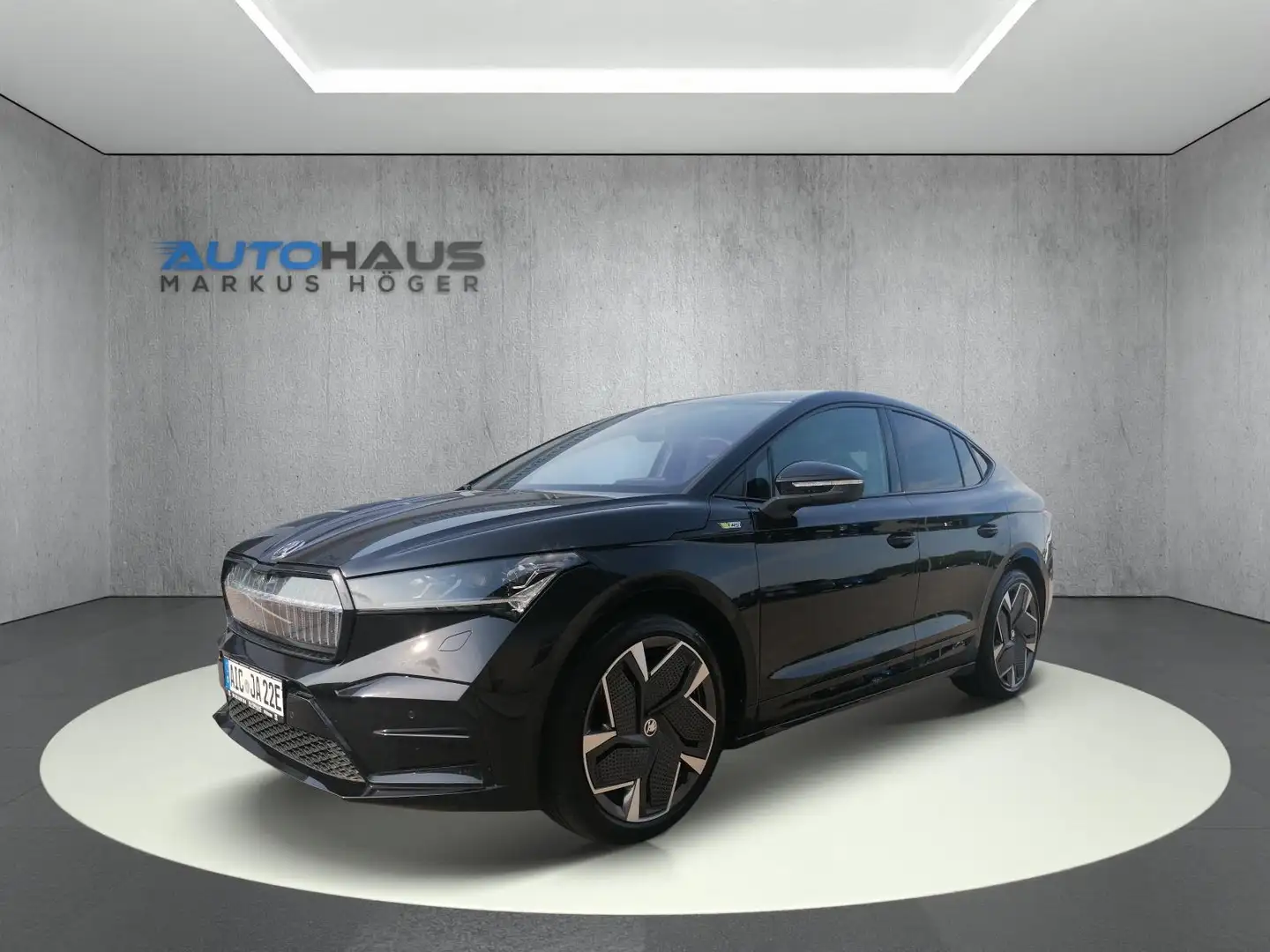 Skoda Enyaq iV Coupé RS Lounge+21"+HUD+AHK+WÄRMEPUMPE+4X4+SOFO Schwarz - 1
