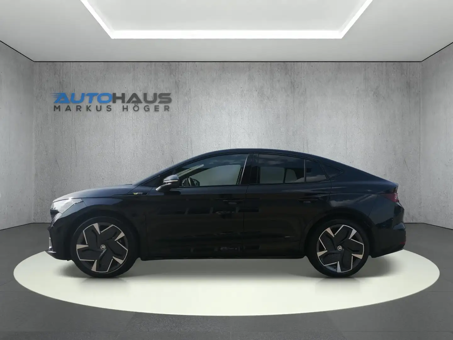 Skoda Enyaq iV Coupé RS Lounge+21"+HUD+AHK+WÄRMEPUMPE+4X4+SOFO Schwarz - 2
