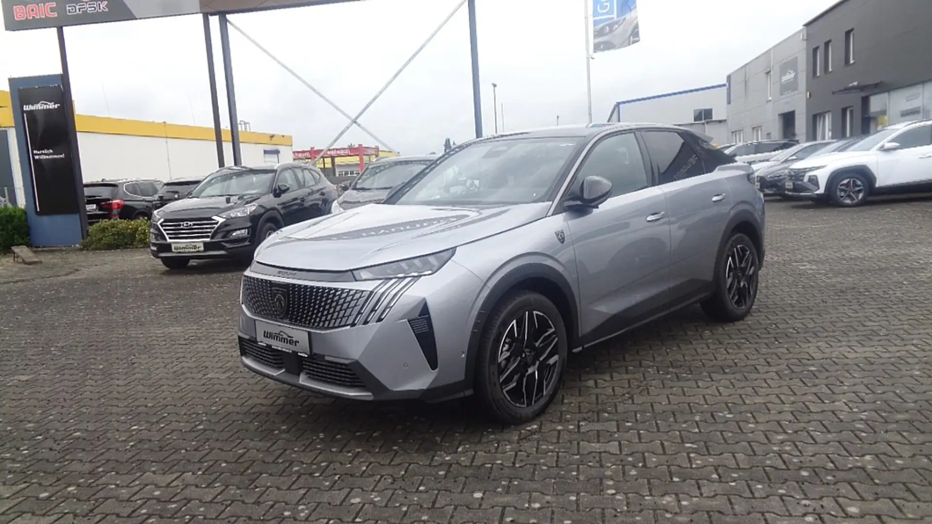Peugeot 3008 Hybrid 136 E-DCS6 GT Aut. Grau - 2