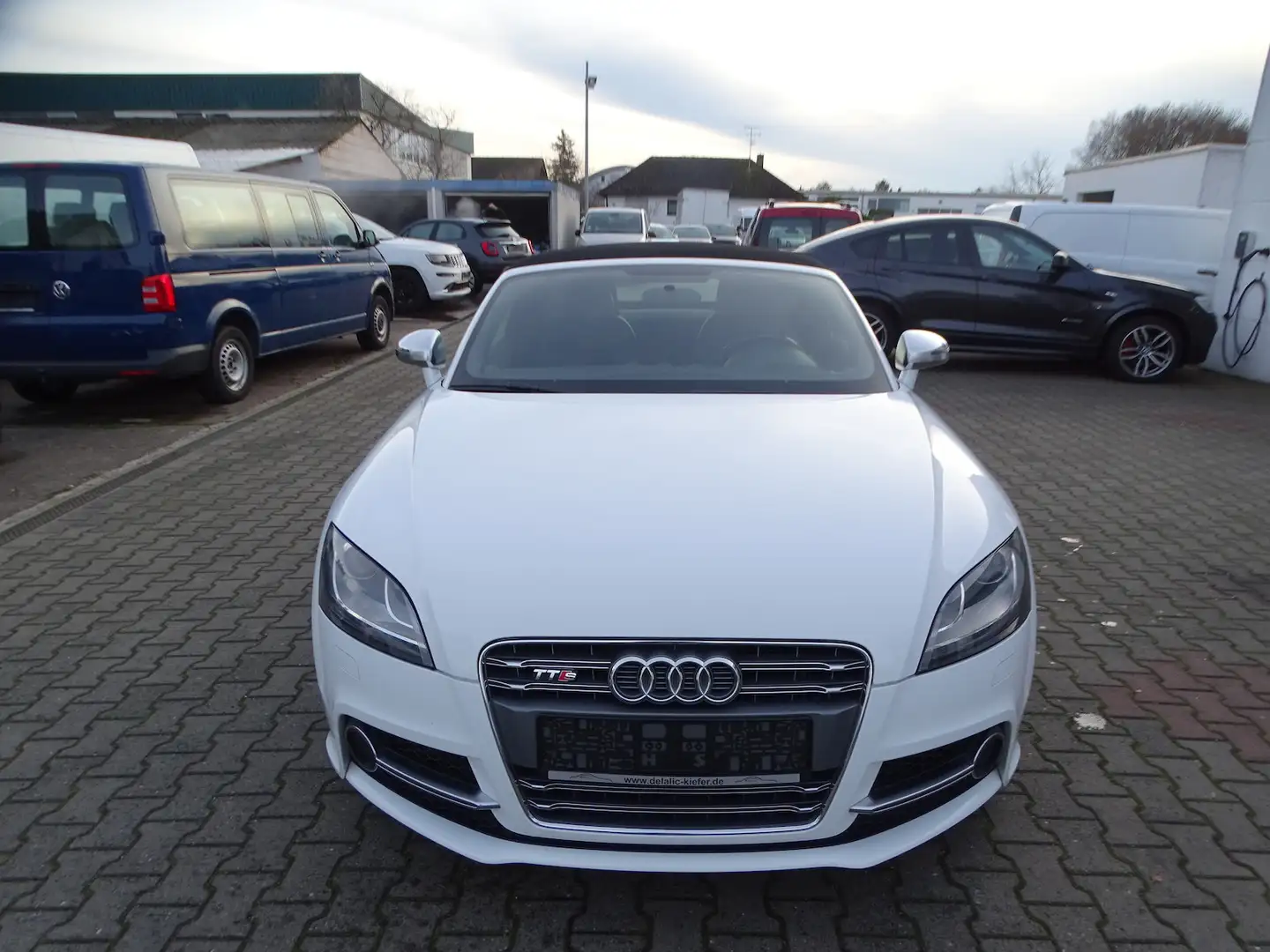 Audi TT 2.0 TFSI S Roadster quattro Klima, Navigation, Bi- Weiß - 2