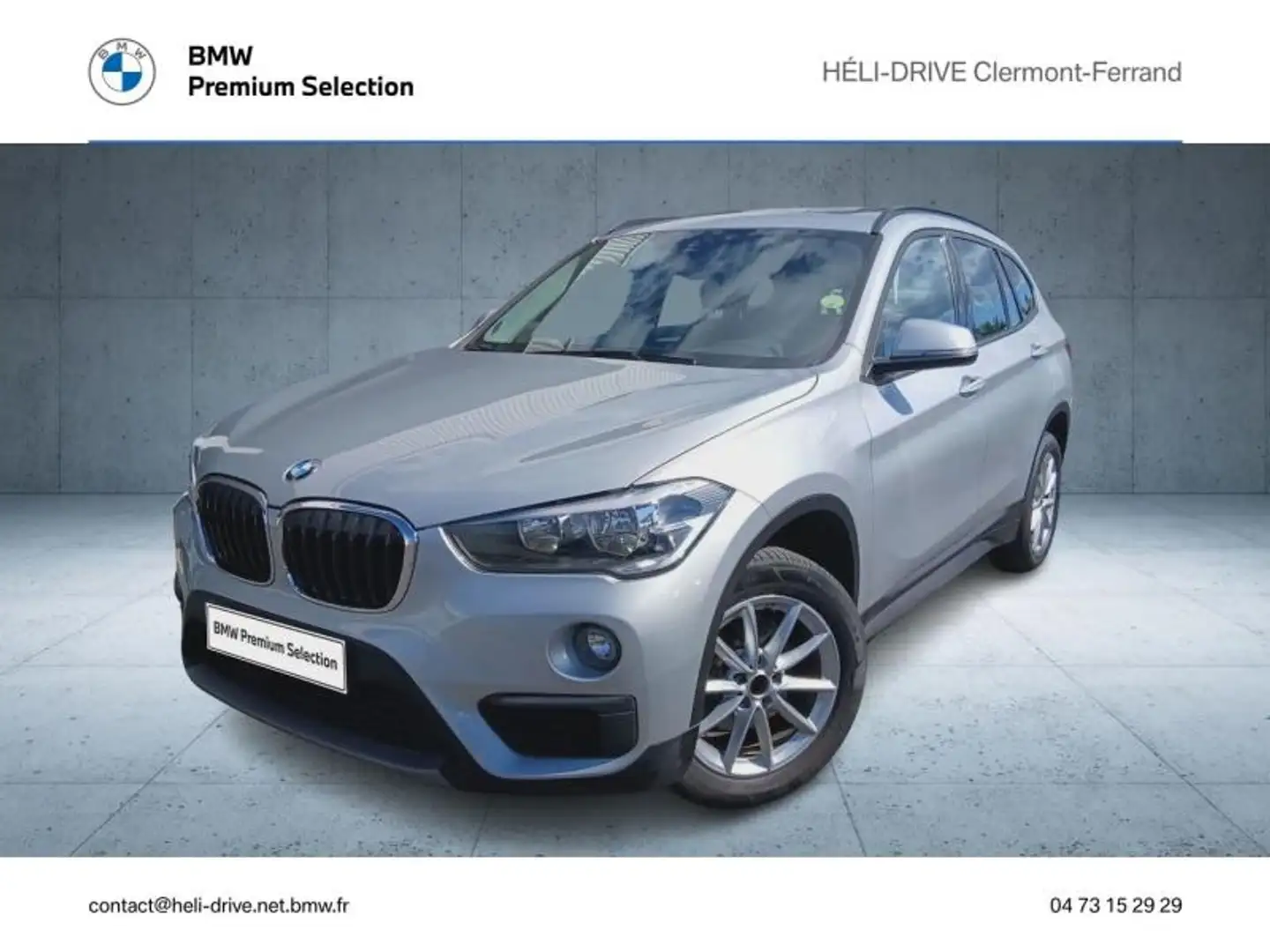 BMW X1 sDrive16d 116ch Lounge Argent - 1