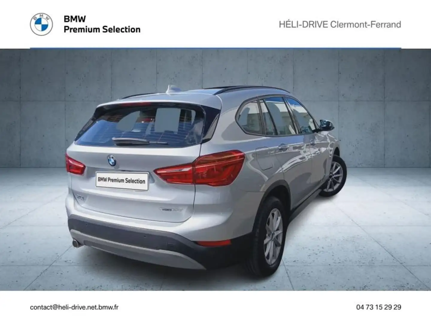 BMW X1 sDrive16d 116ch Lounge Argent - 2