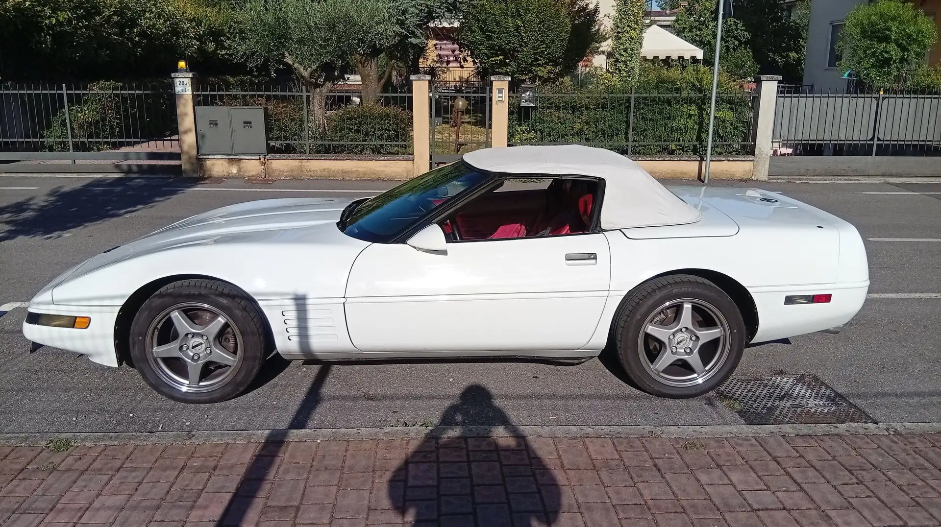 Corvette C4 Convertible Bílá - 1