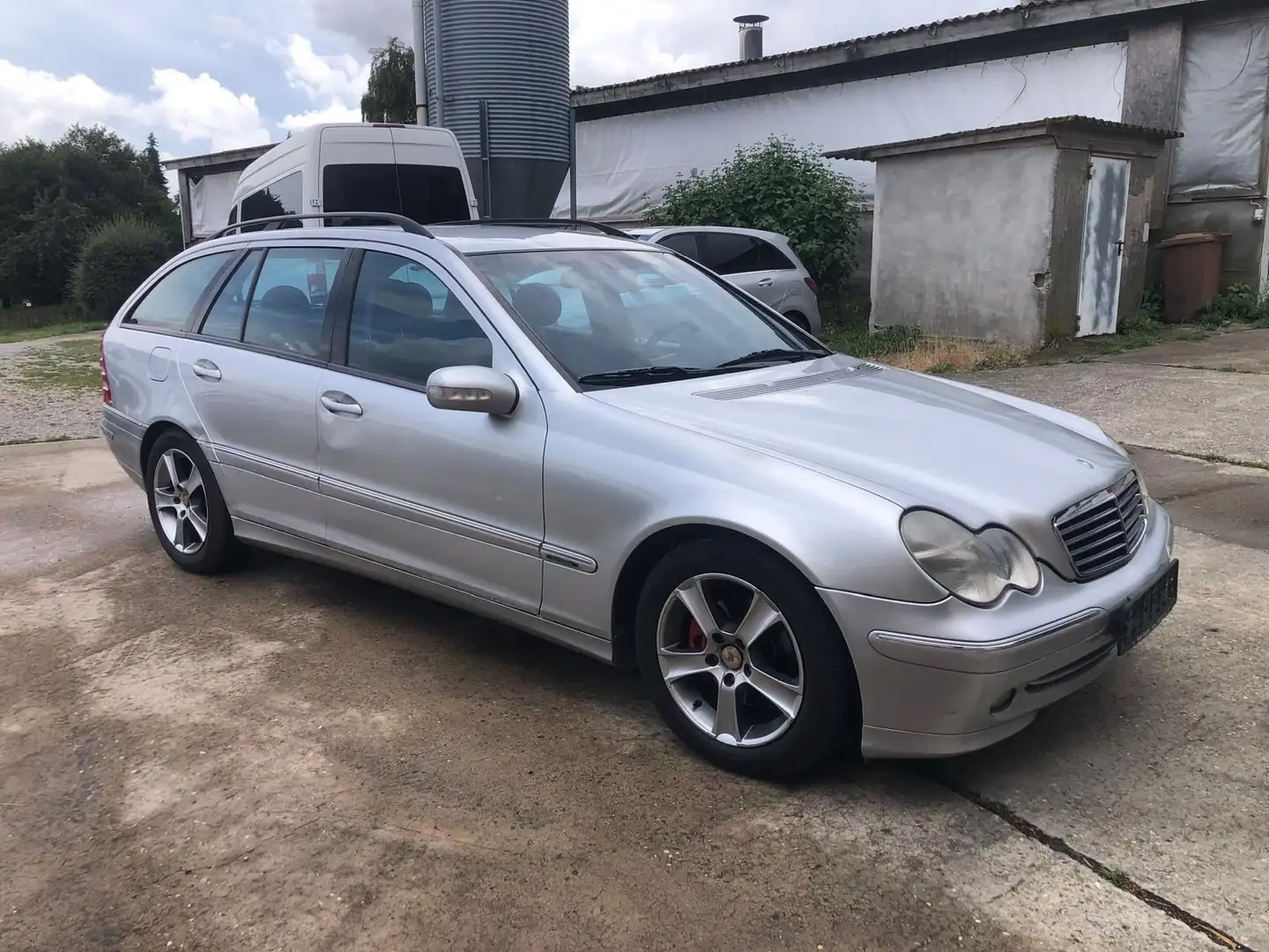 Mercedes-Benz C 220 CDI T AVANTGARDE Argent - 1