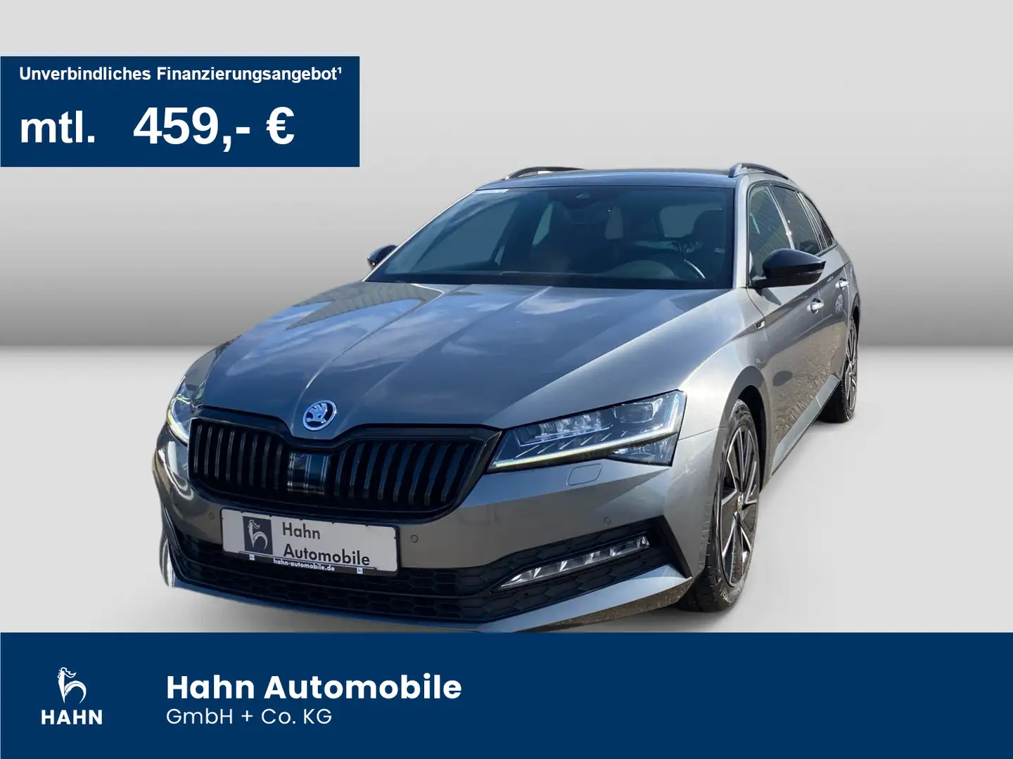 Skoda Superb Combi 2.0 TDI Sportline ACC DCC Navi Grau - 1