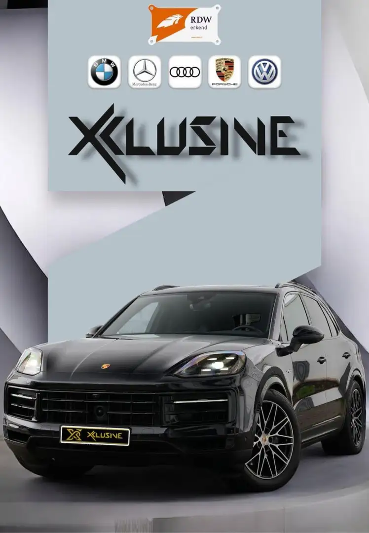 Porsche Cayenne 3.0 E-Hybrid Zwart - 2