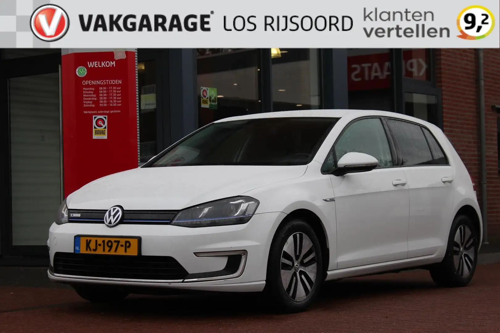 Volkswagen e-Golf *E-Golf* | Subsidie Mogelijk | Carplay | Navigatie Wit - 1