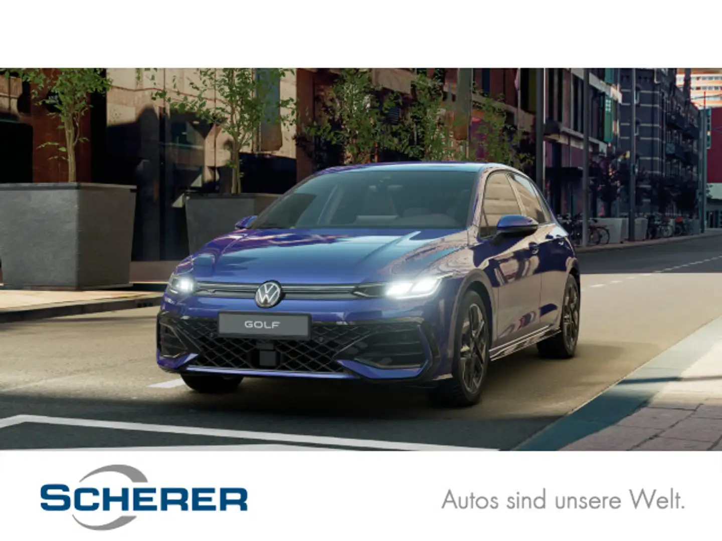 Volkswagen Golf VIII 1.5 TSI R-Line ACC/AHK/Kamera/Navi Blau - 1