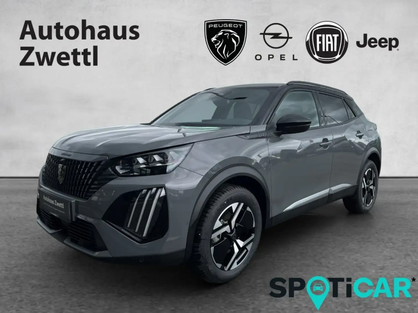 Peugeot 2008 GT Hybrid 145 e-DCS6 Grau - 1