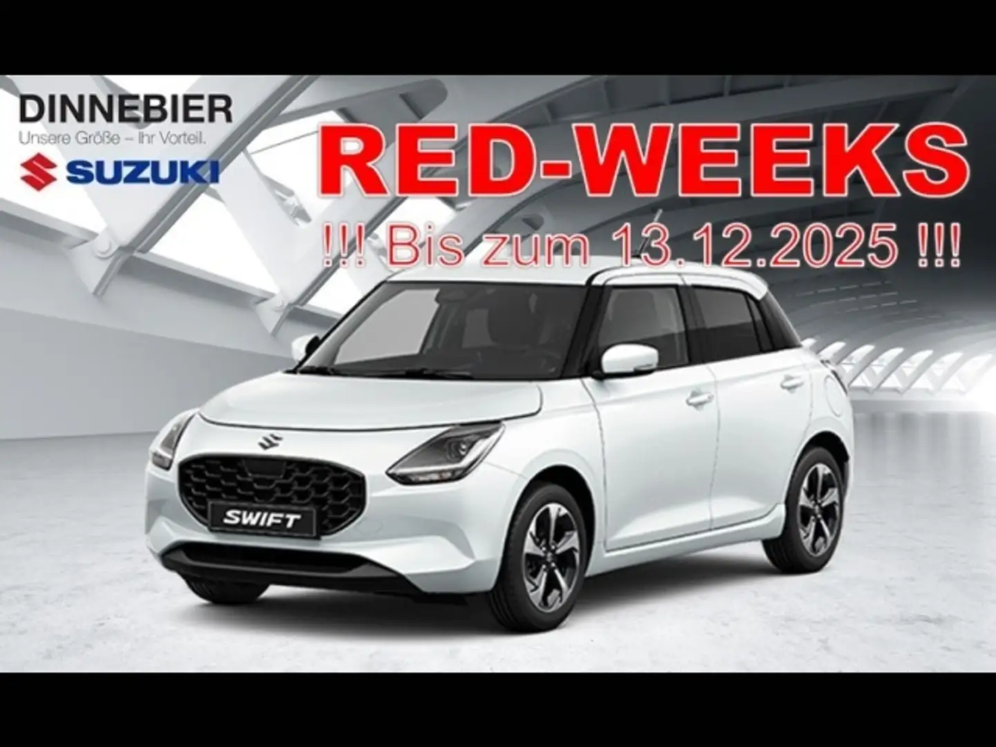 Suzuki Swift Comfort+ (MT) inkl. Allwetterreifen *5 Jahre Garan Weiß - 2