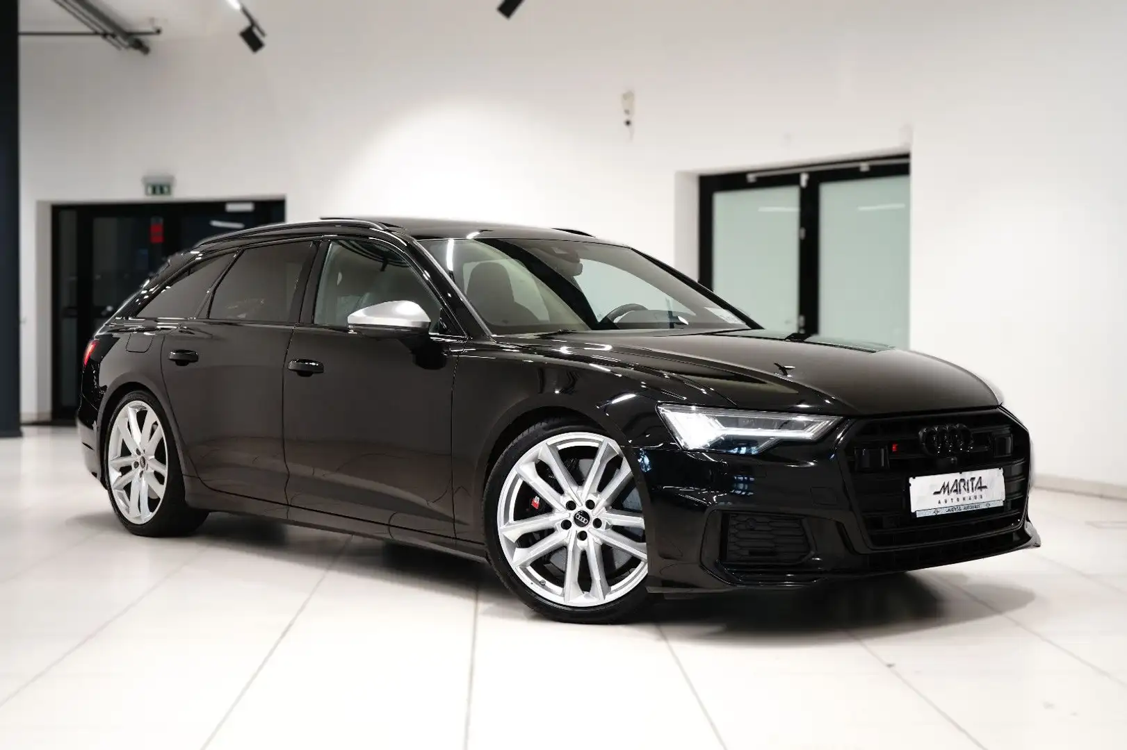 Audi S6 Avant 3.0|RS-SITZ|ACC|PANORAMA|MEMORY|B&O|3D| Noir - 1
