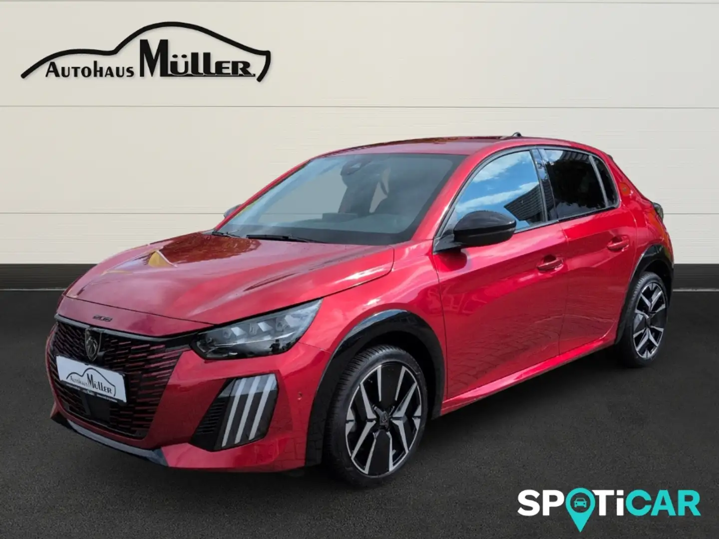 Peugeot 208 GT 1.2 PureTech 100 Navi 360 Kamera LED Klimaautom Rot - 1