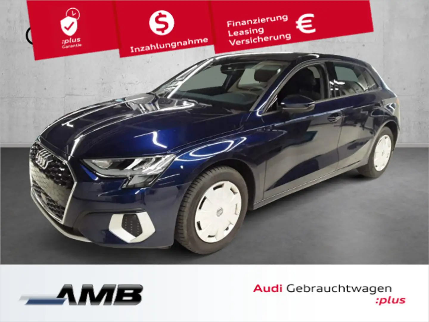 Audi A3 Sportback Advanced 35 TFSI LED/Sitzhzg/05.29Garant Blau - 1