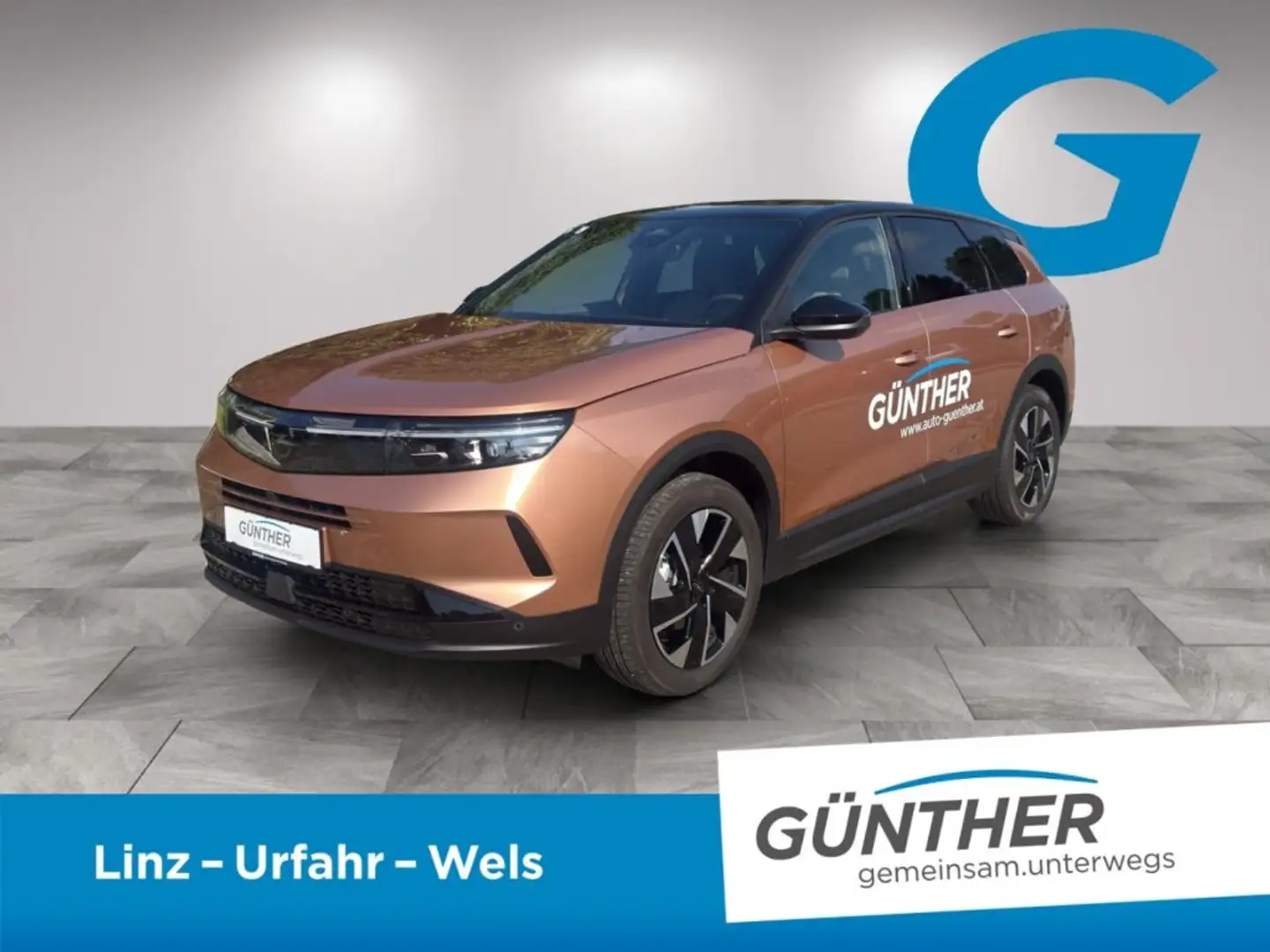Opel Grandland Hybrid, GS, 1.2 Direct Injection Turbo, Braun - 1