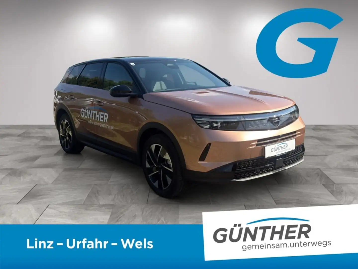 Opel Grandland Hybrid, GS, 1.2 Direct Injection Turbo, Braun - 2