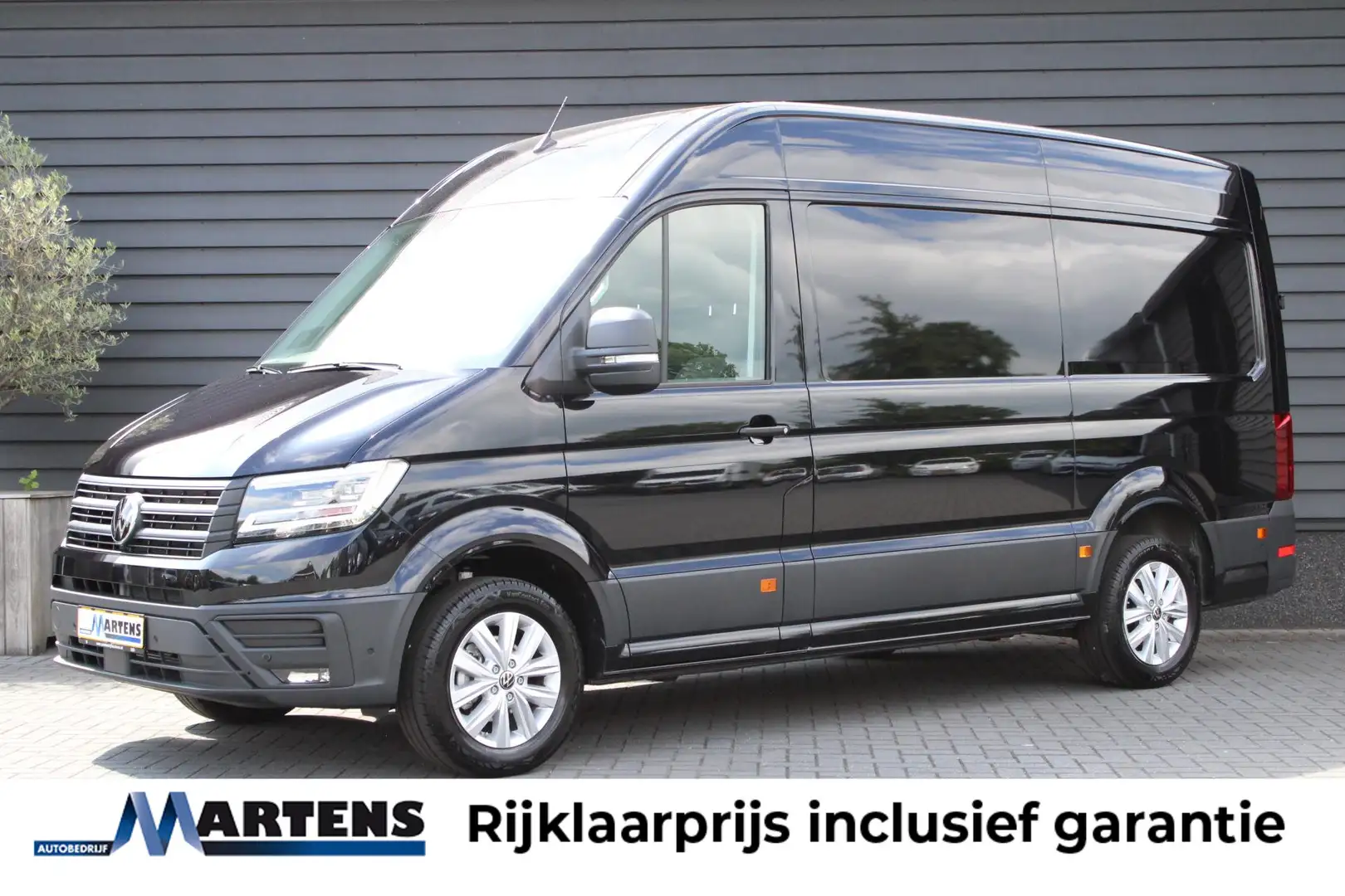 Volkswagen Crafter 30 2.0 TDI 140pk DSG L3H3 Exclusive Trekhaak Camer Negru - 1