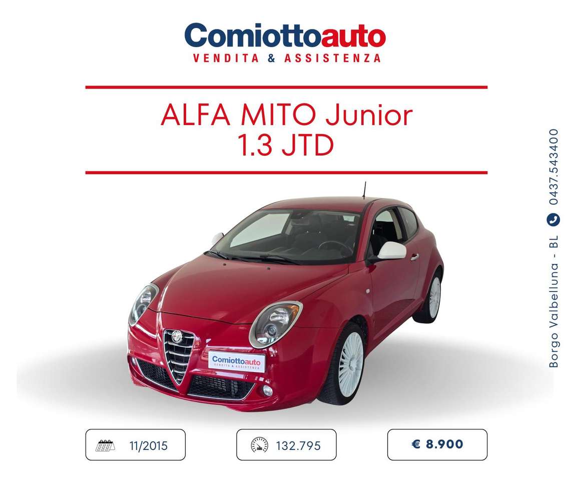 Alfa Romeo MiTo 1.3 jtdm Progression 85cv