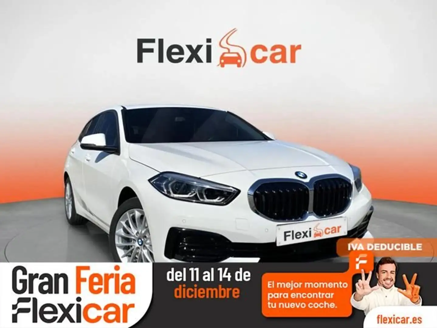 BMW 120 120dA Blanc - 1