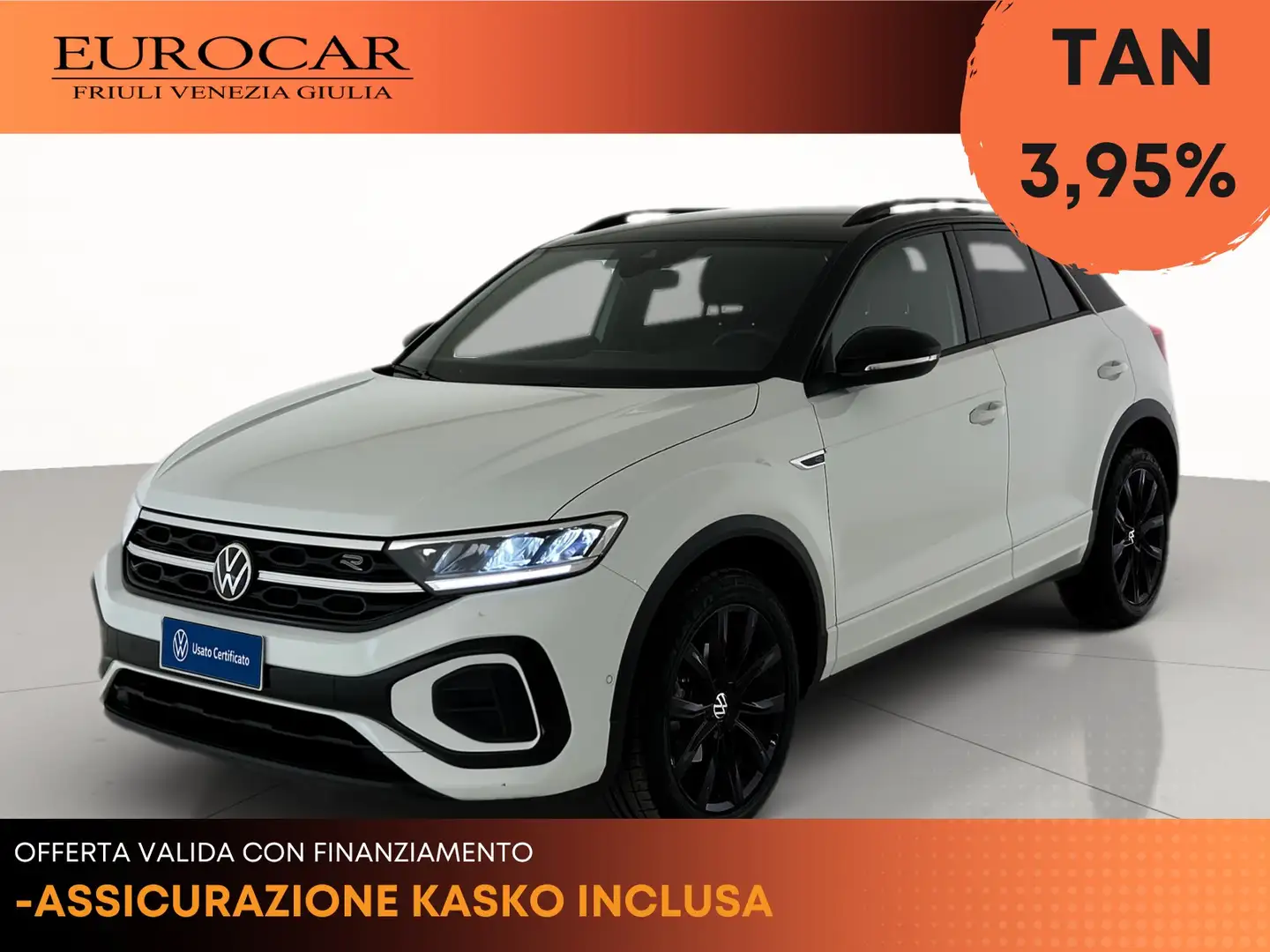 Volkswagen T-Roc 1.5 tsi r-line dsg Nero - 1