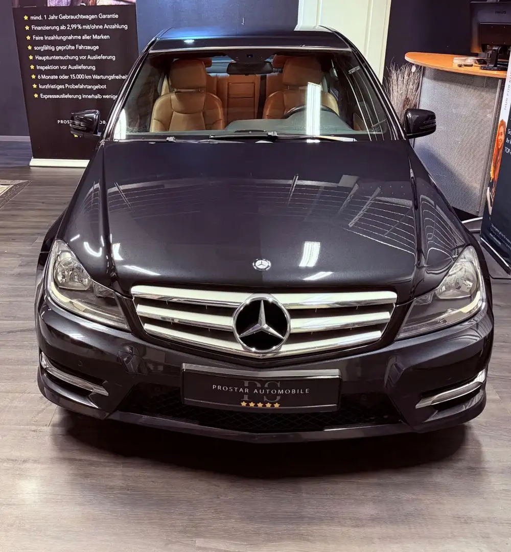 Mercedes-Benz C 180 CDI *2.2l* W204*AMG*Lift*Aut.*Leder*Navi* Negro - 2