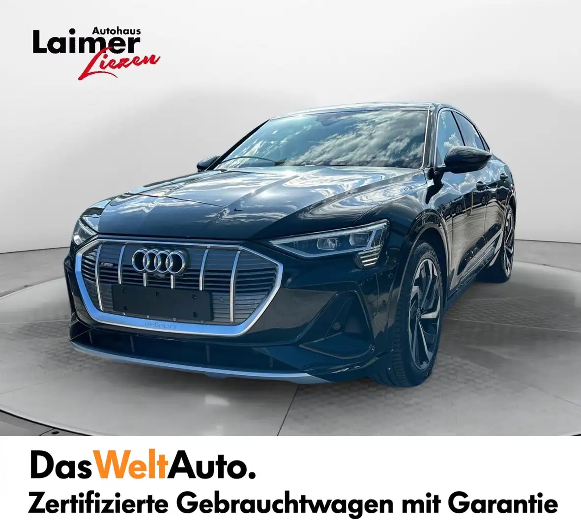 Audi e-tron 55 300 kW S line Schwarz - 1