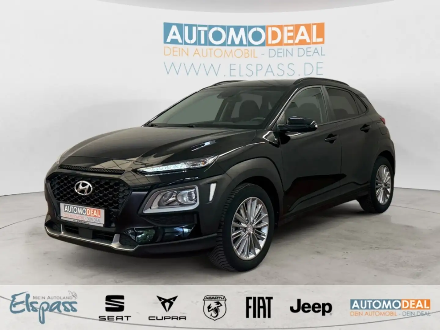 Hyundai KONA YES! ALLWETTER NAV KAMERA SITZ.HZG TEMPOMAT LENK.H Zwart - 1