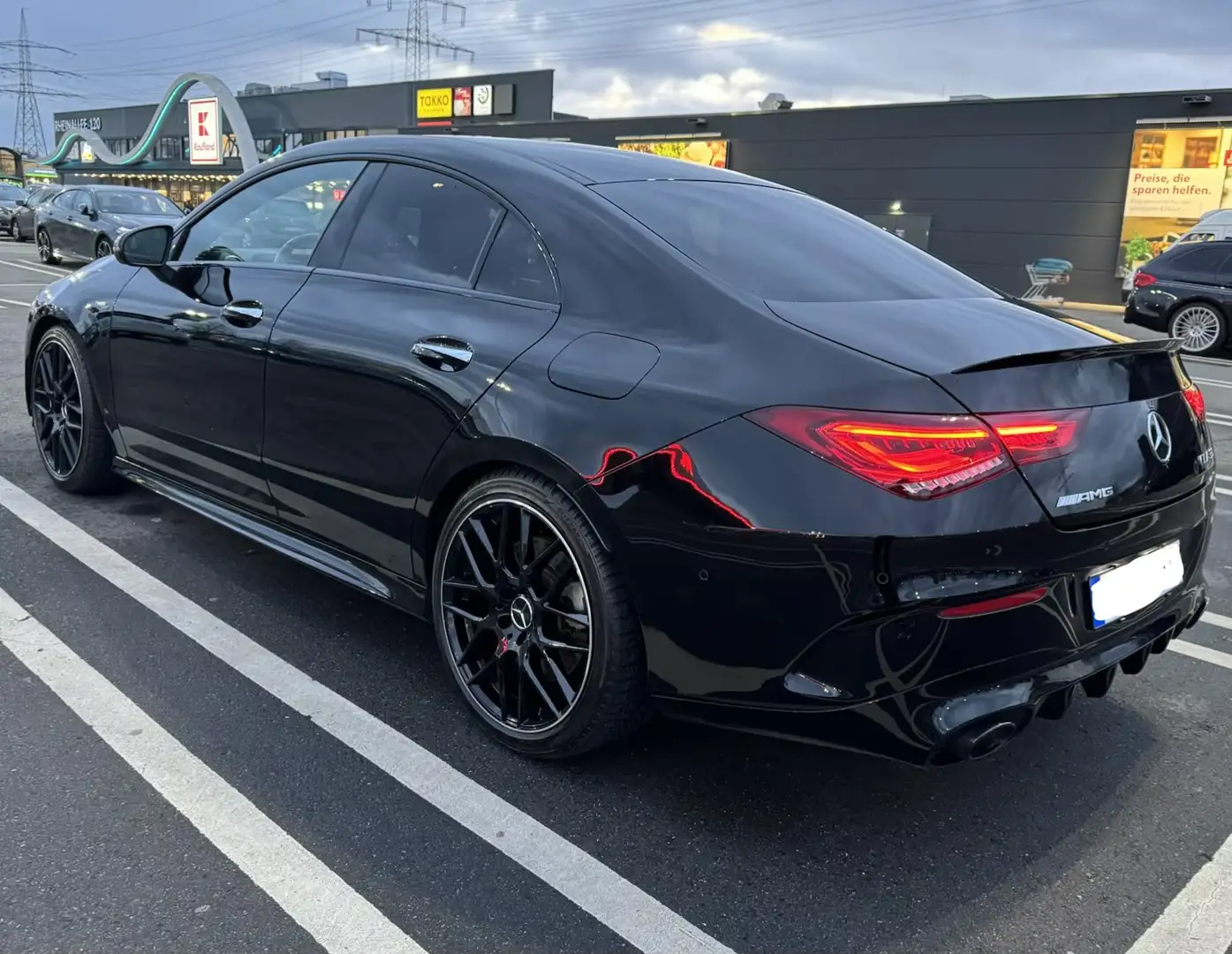 Mercedes-Benz CLA 35 AMG Night,360,Headup,Burmester,Panamerica,Dist,19“,A Czarny - 2