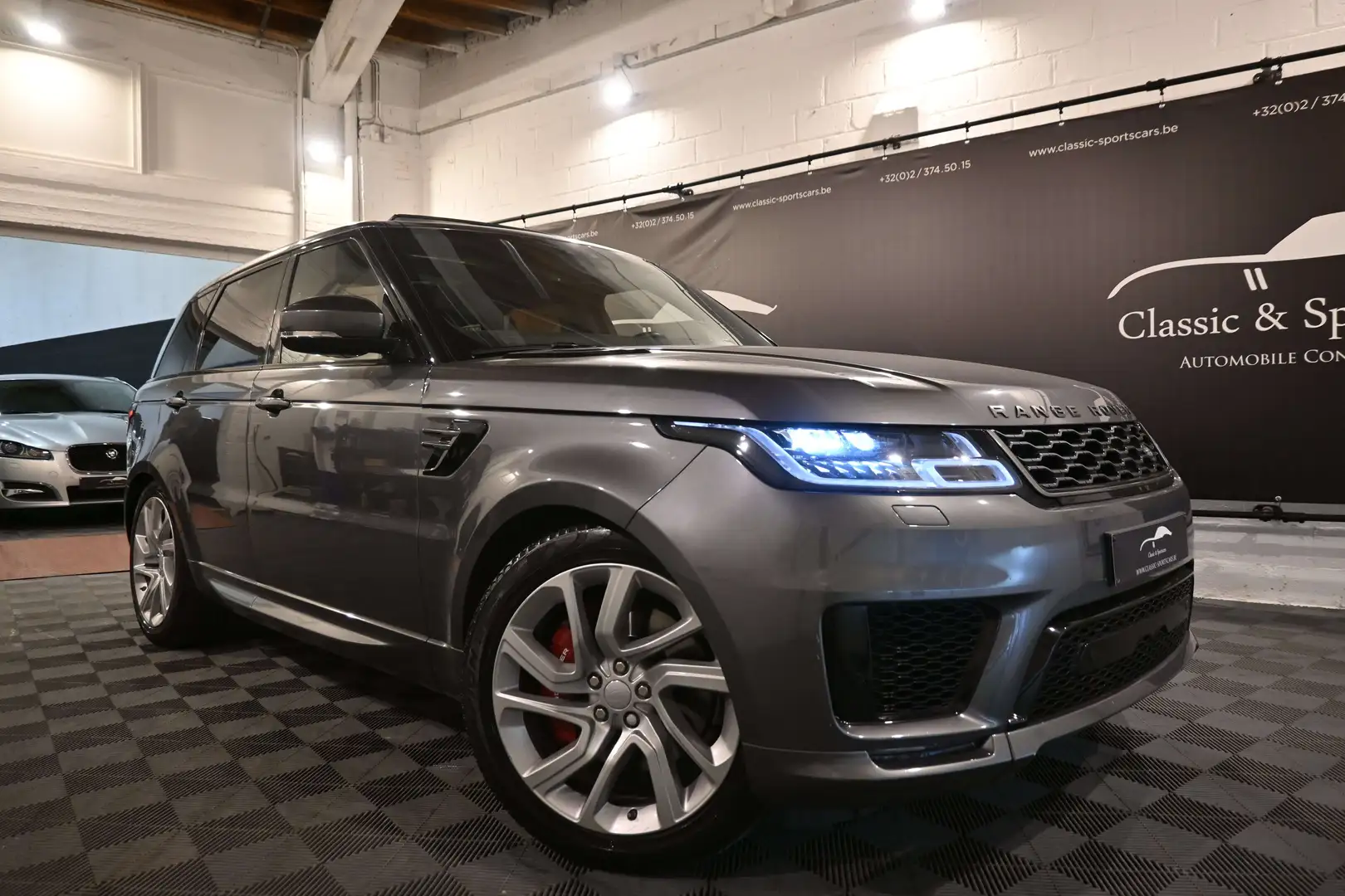 Land Rover Range Rover Sport SPORT HSE  P400 HYBRID / CAMERAS / TOIT PABNO Gris - 2